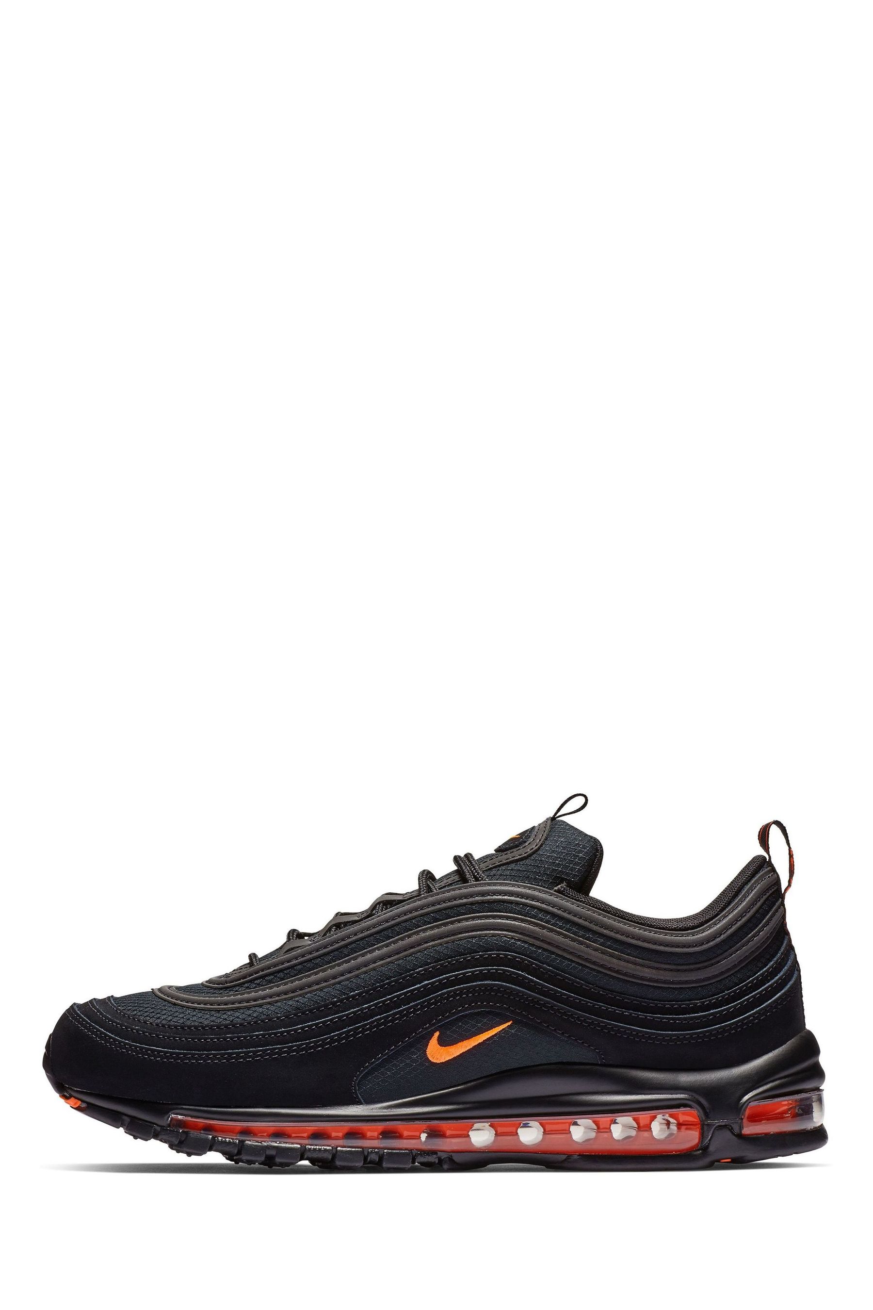 Buy Nike Black Orange Air Max 97 Trainers from Next Germany