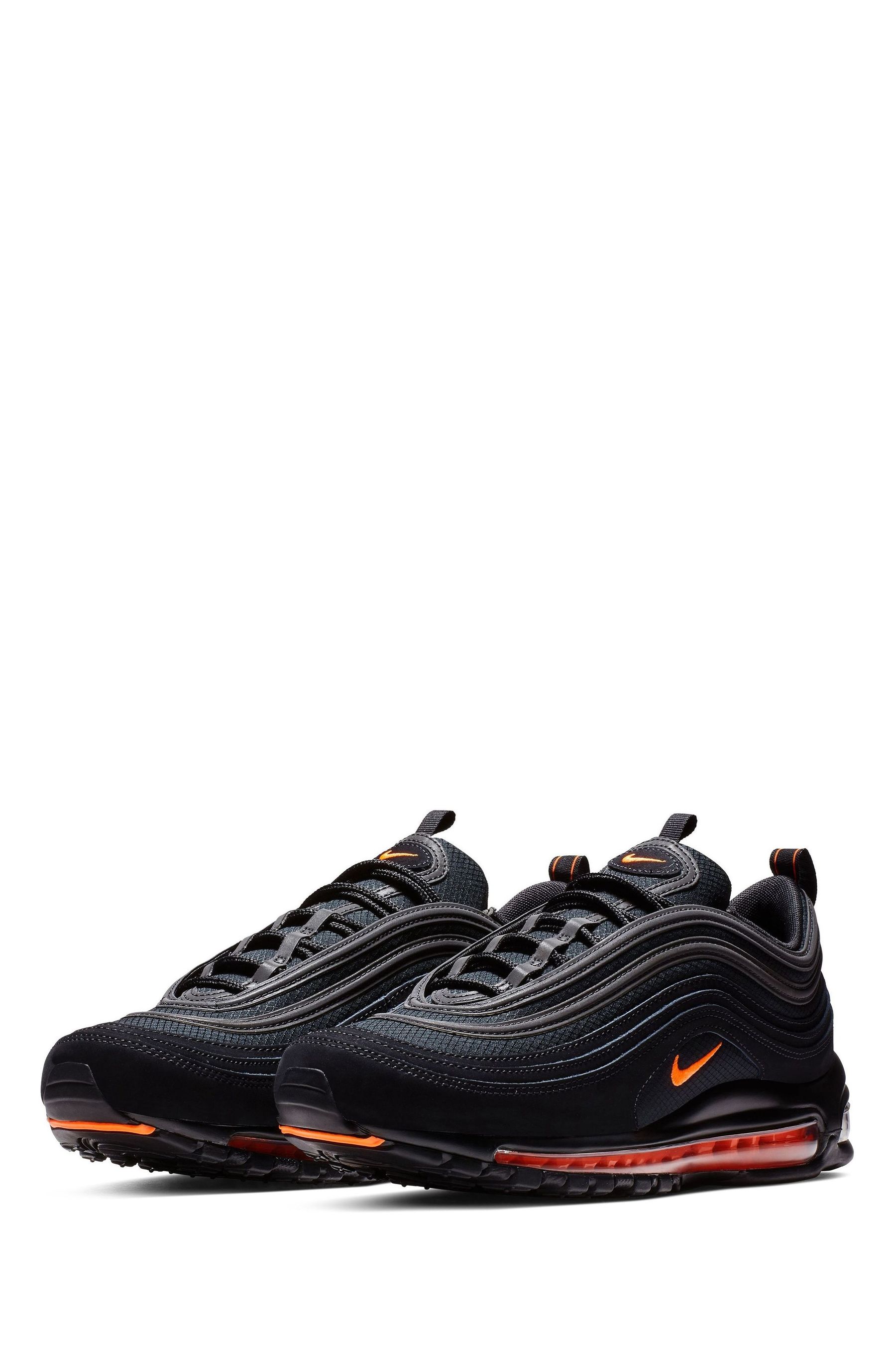 Buy Nike Black Orange Air Max 97 Trainers from Next Germany