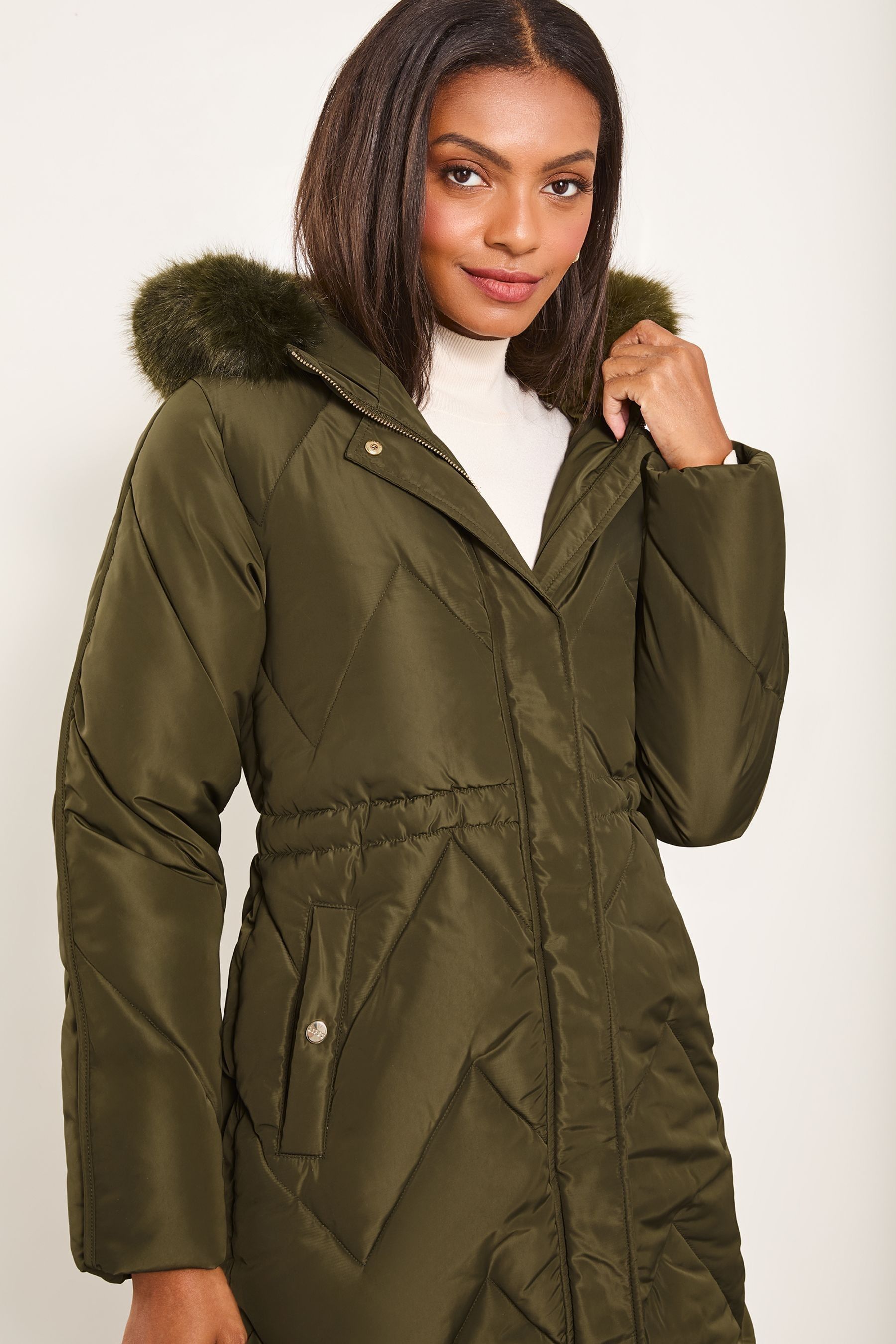Lipsy parka coat sale