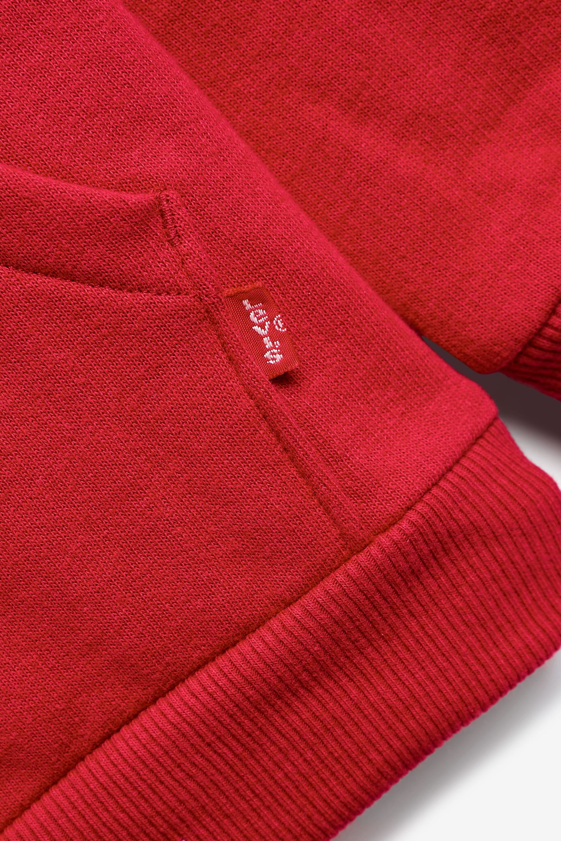 Levi's® Red Batwing Logo Hoodie - Image 8 of 8