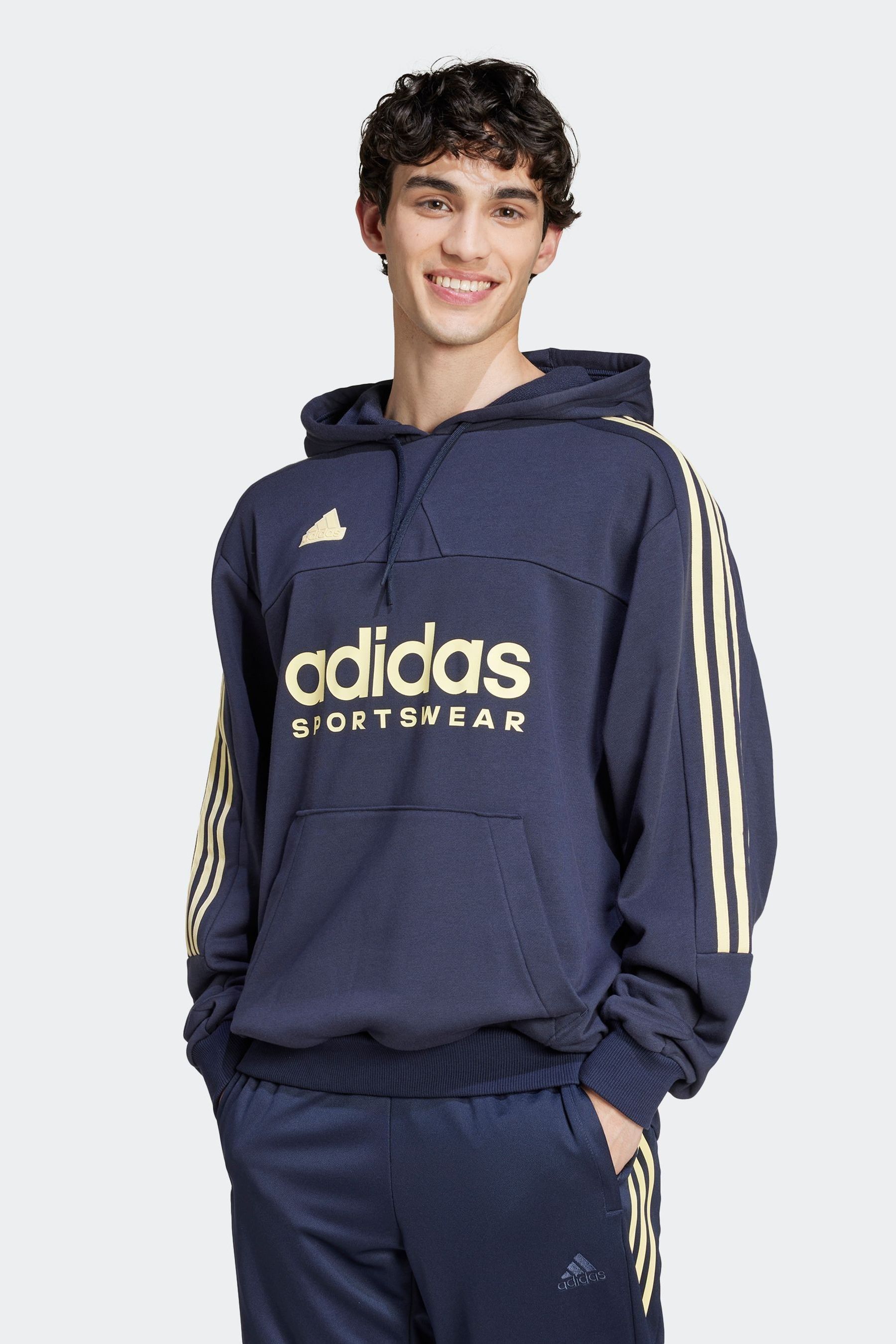 Buy adidas Blue Hoodie from the Next UK online shop