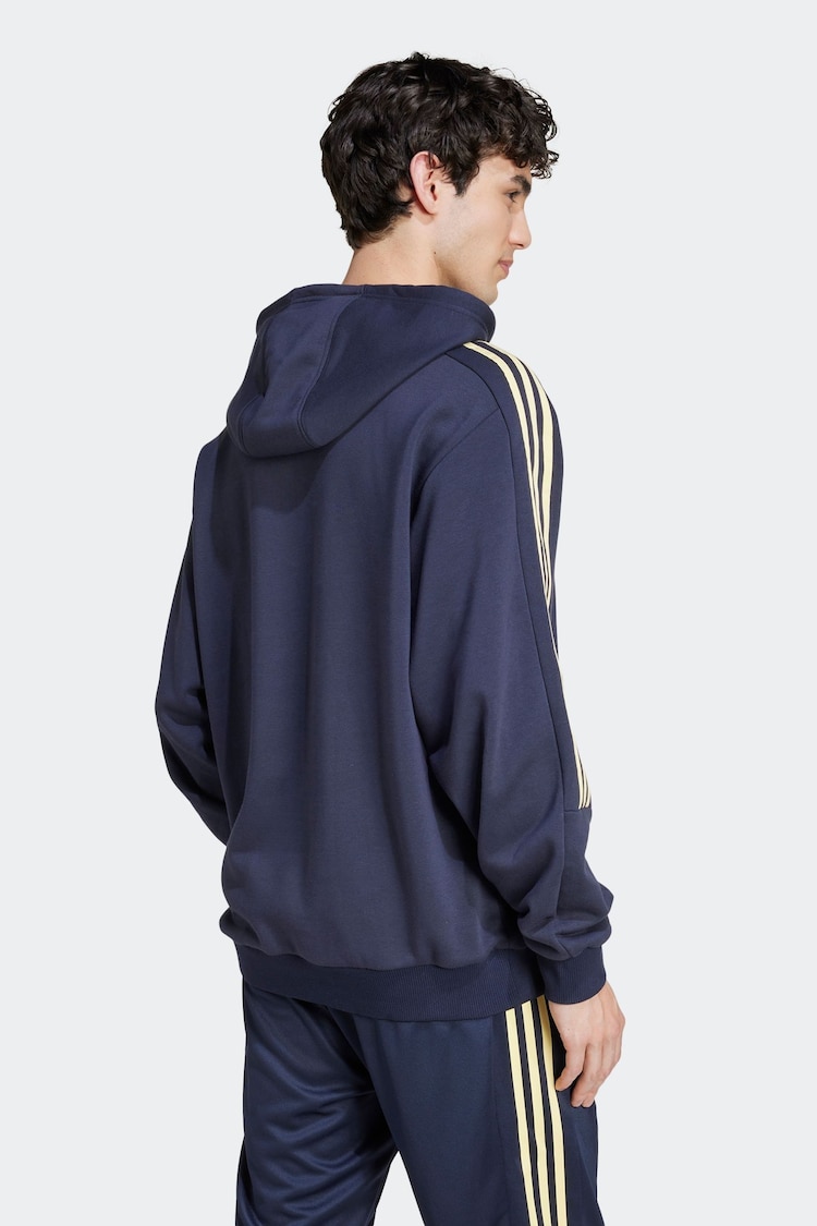 adidas Blue Hoodie - Image 2 of 7