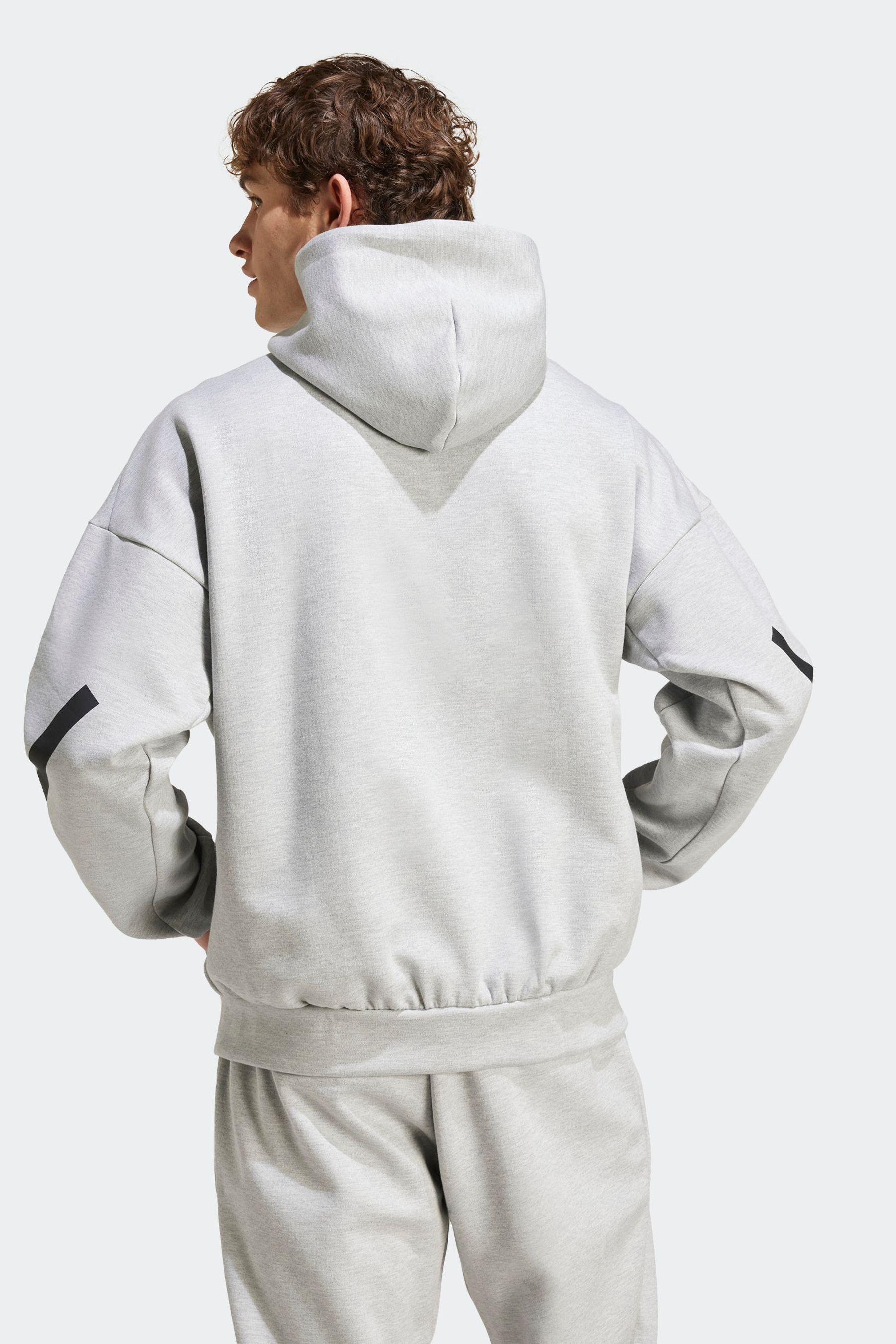 Adidas zne grey hoodie cheap