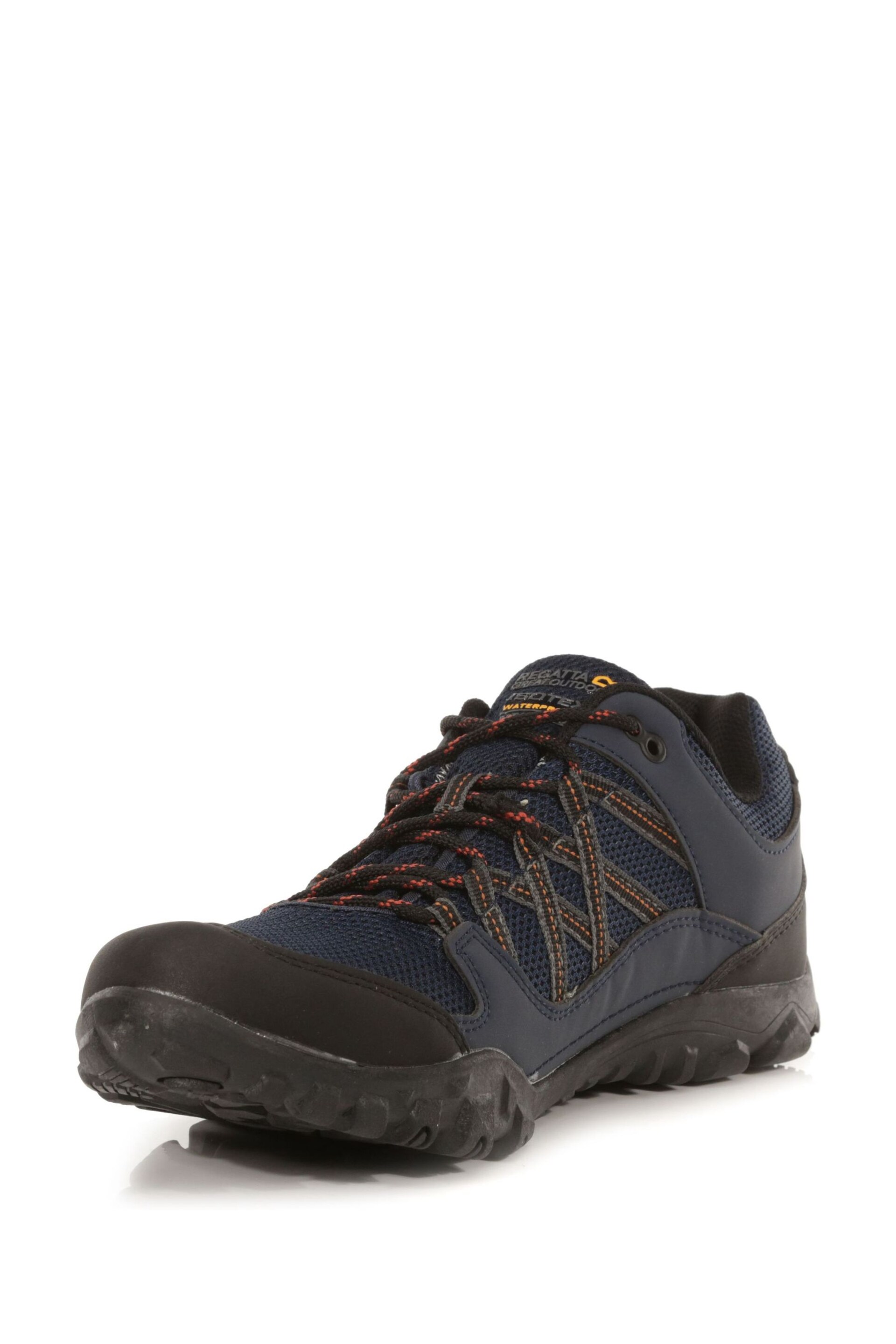 Regatta Navy Mens Edgepoint III Waterproof Walking Trainers - Image 3 of 6