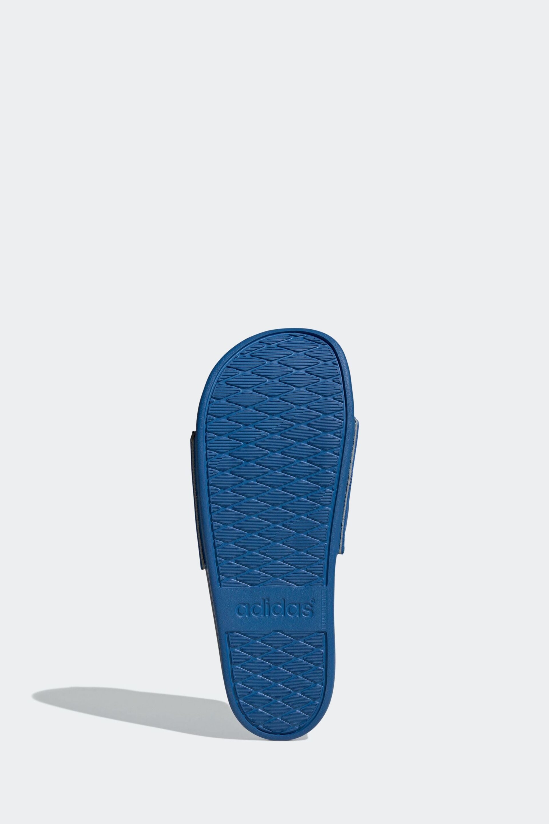 adidas Blue Sportswear Adilette Comfort Slides - Image 7 of 9