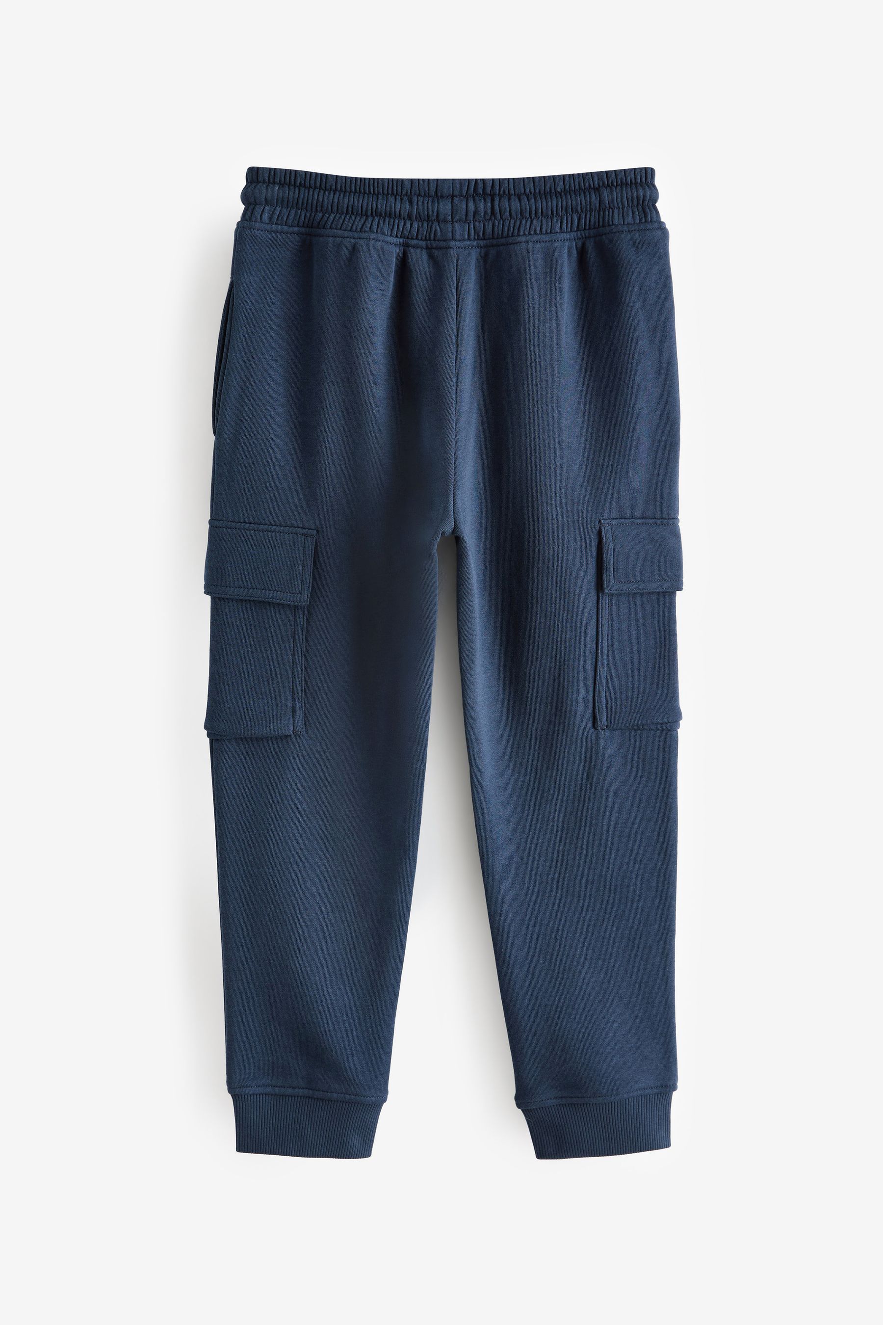 Buy Navy Cargo Cotton Rich Joggers 3 16yrs from the Next UK online shop