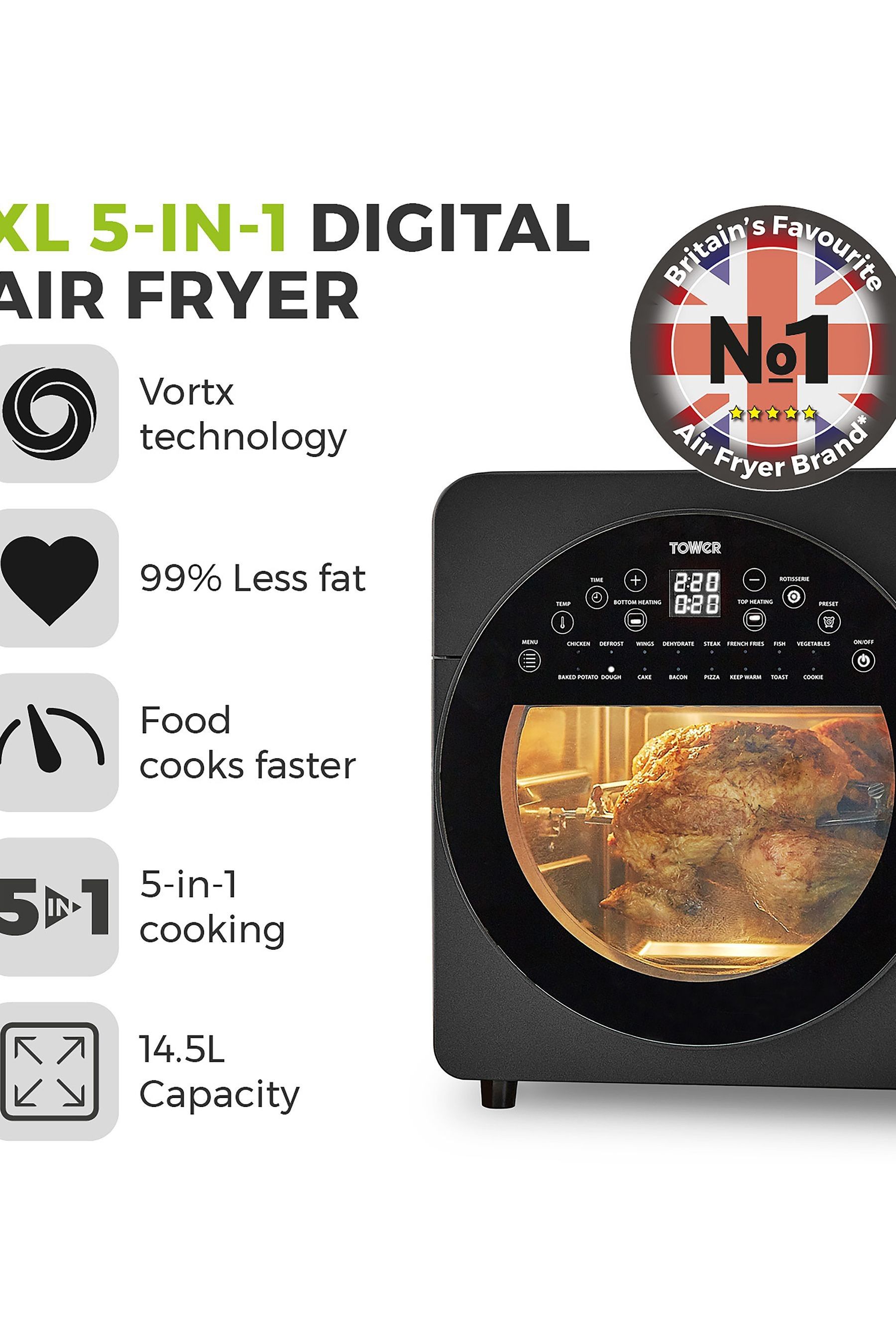 Tower air sale fryer 14.5 l