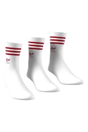 adidas Оригінали Шкарпетки екіпажу середнього крою 3 Pack - Image 2 of 8