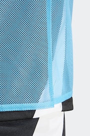 adidas Blue Training 24 Bib - Image 6 of 7