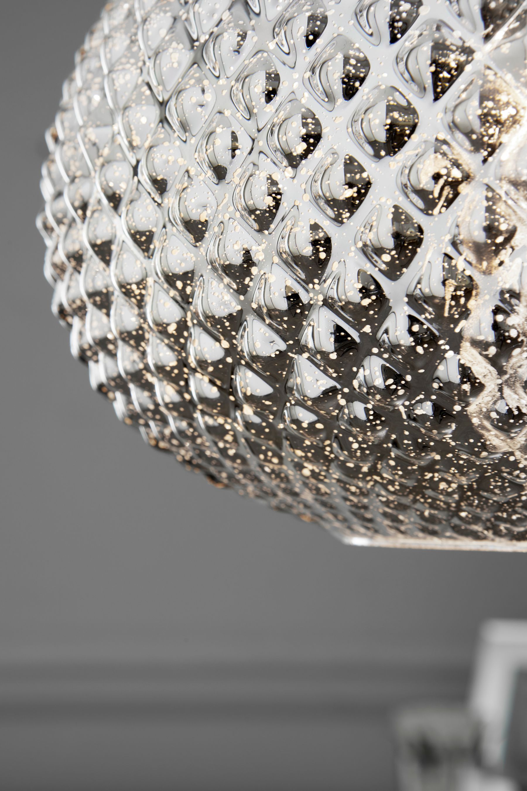 Chrome Glamour Easy Fit Pendant Lamp Shade