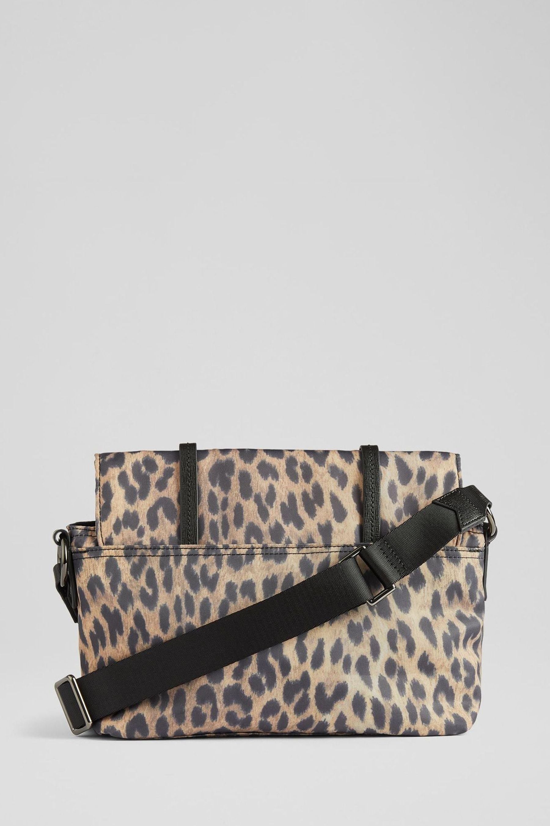 Buy LK Bennett Rain Leopard Print Nylon Shoulder Bag from Next Luxembourg
