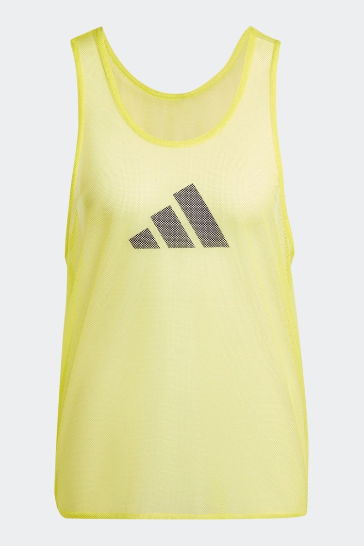 adidas Yellow Training 24 Bib - Image 7 of 7