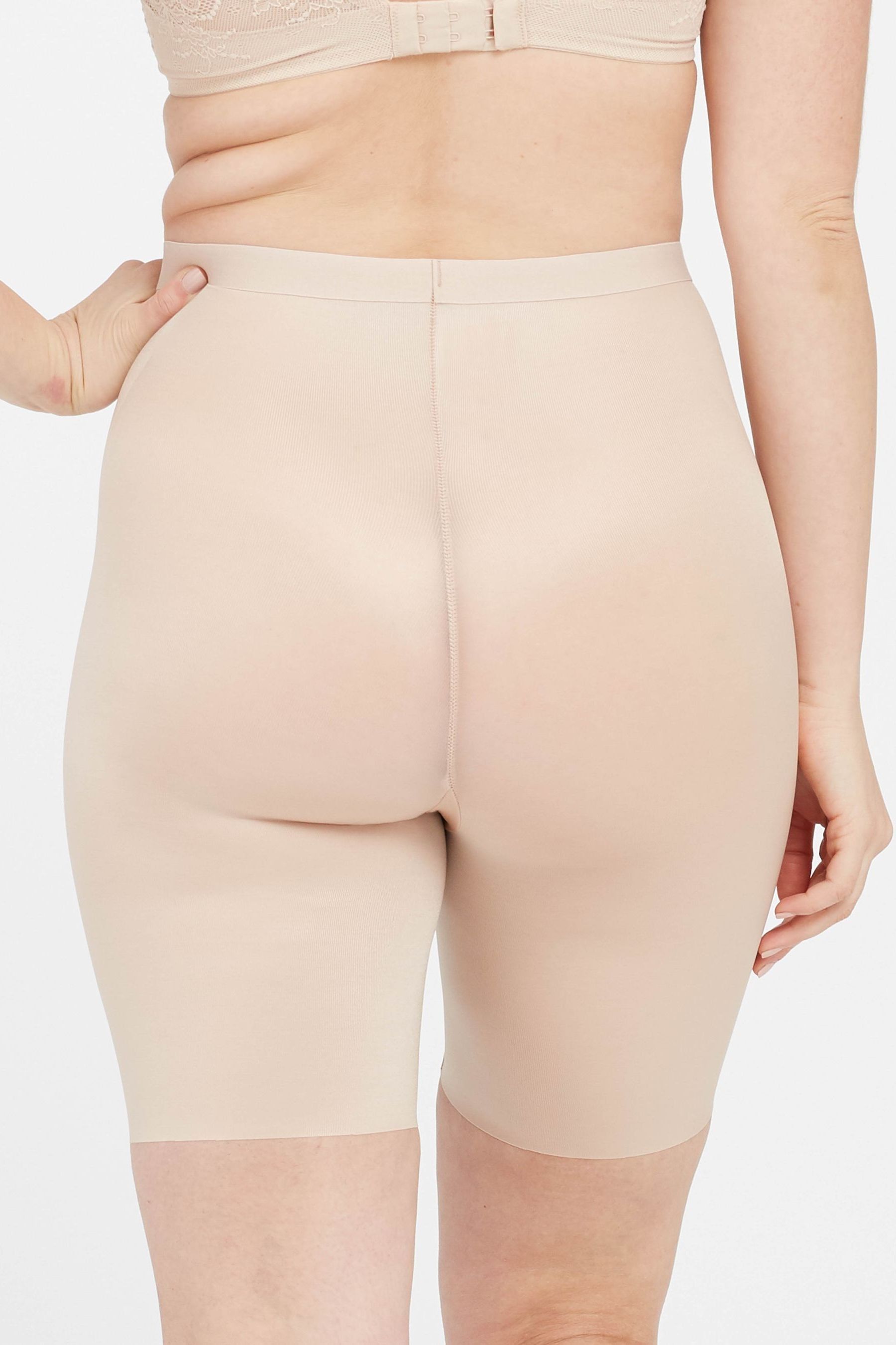 Spanx power mid thigh control short best sale