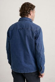 Seasalt Cornwall Blue Hawser Shirt - Image 2 of 7