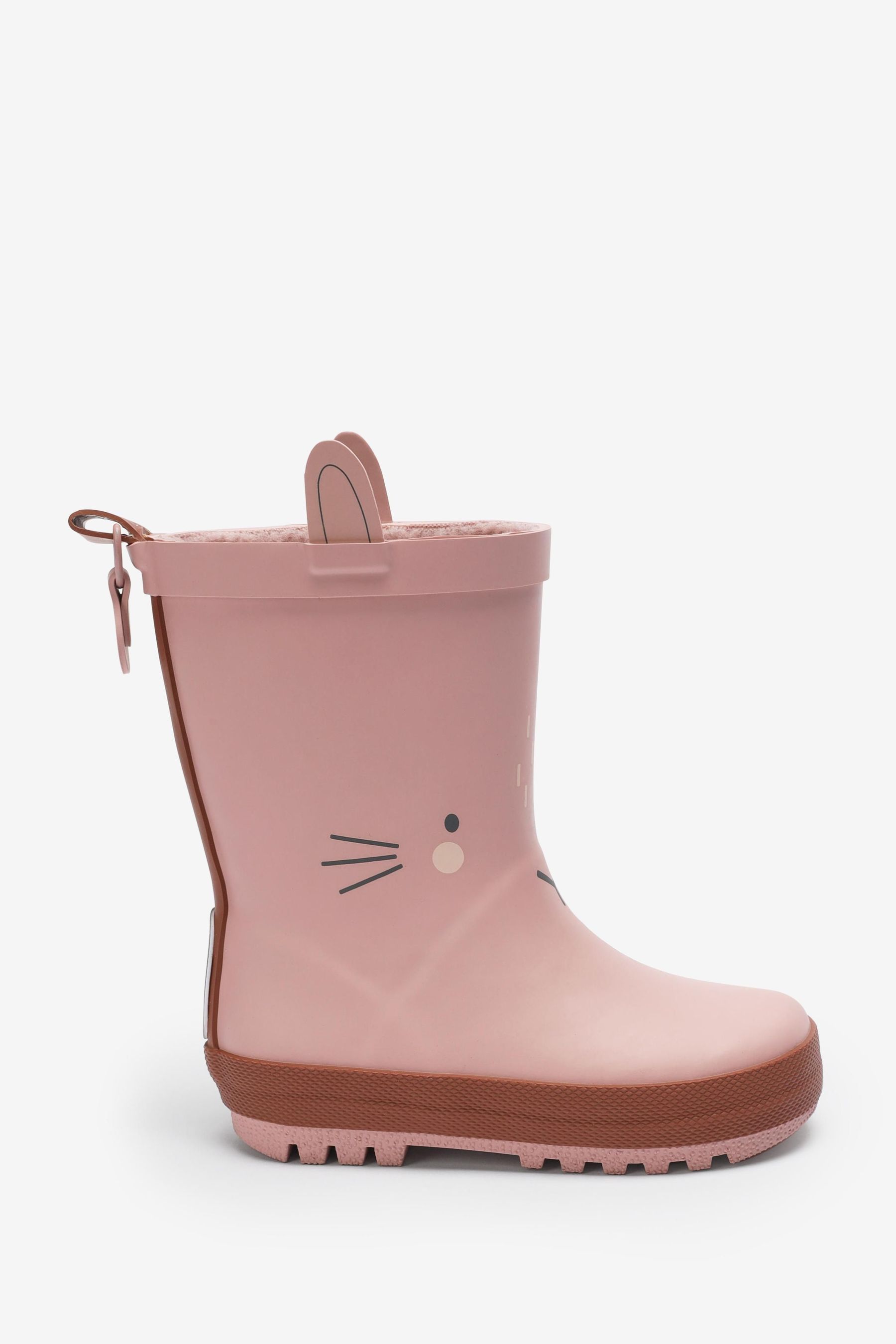 Buy Pink Bunny Wellies from Next Luxembourg