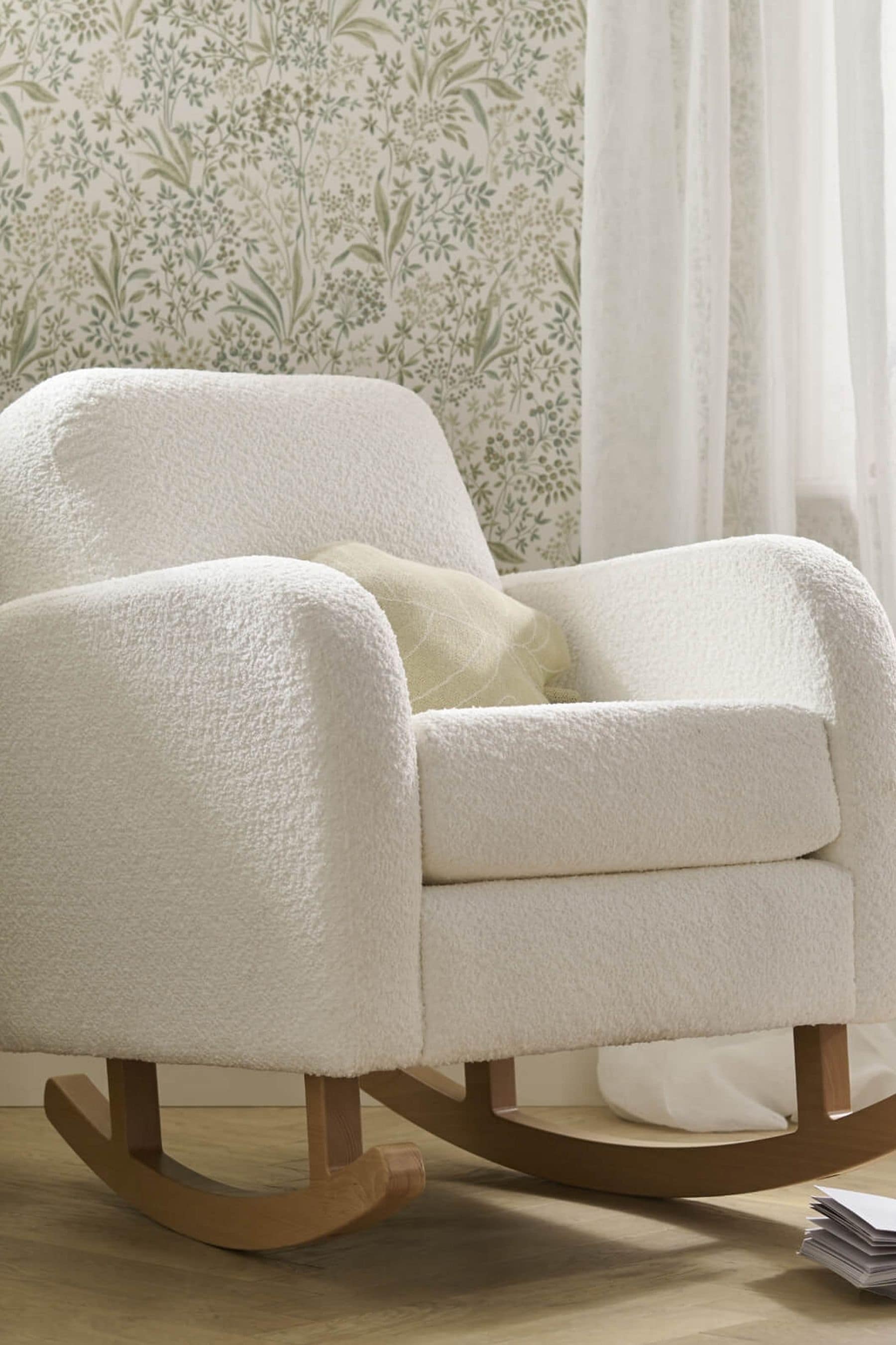 Double rocking top chair nursery