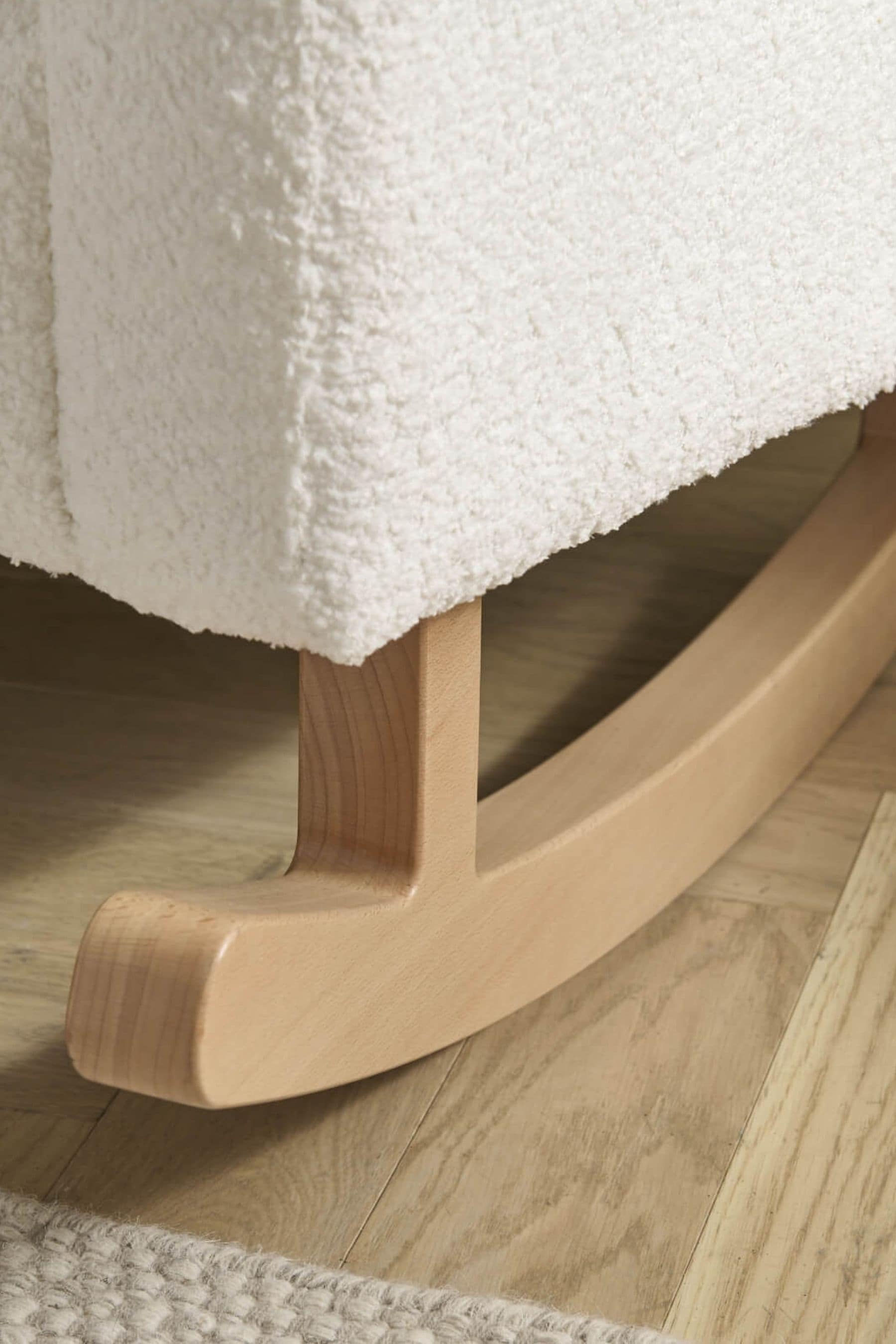 Boucle shop rocking chair