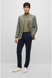 BOSS Blue Slim Fit Stretch Cotton Gabardine Chinos - Image 3 of 5