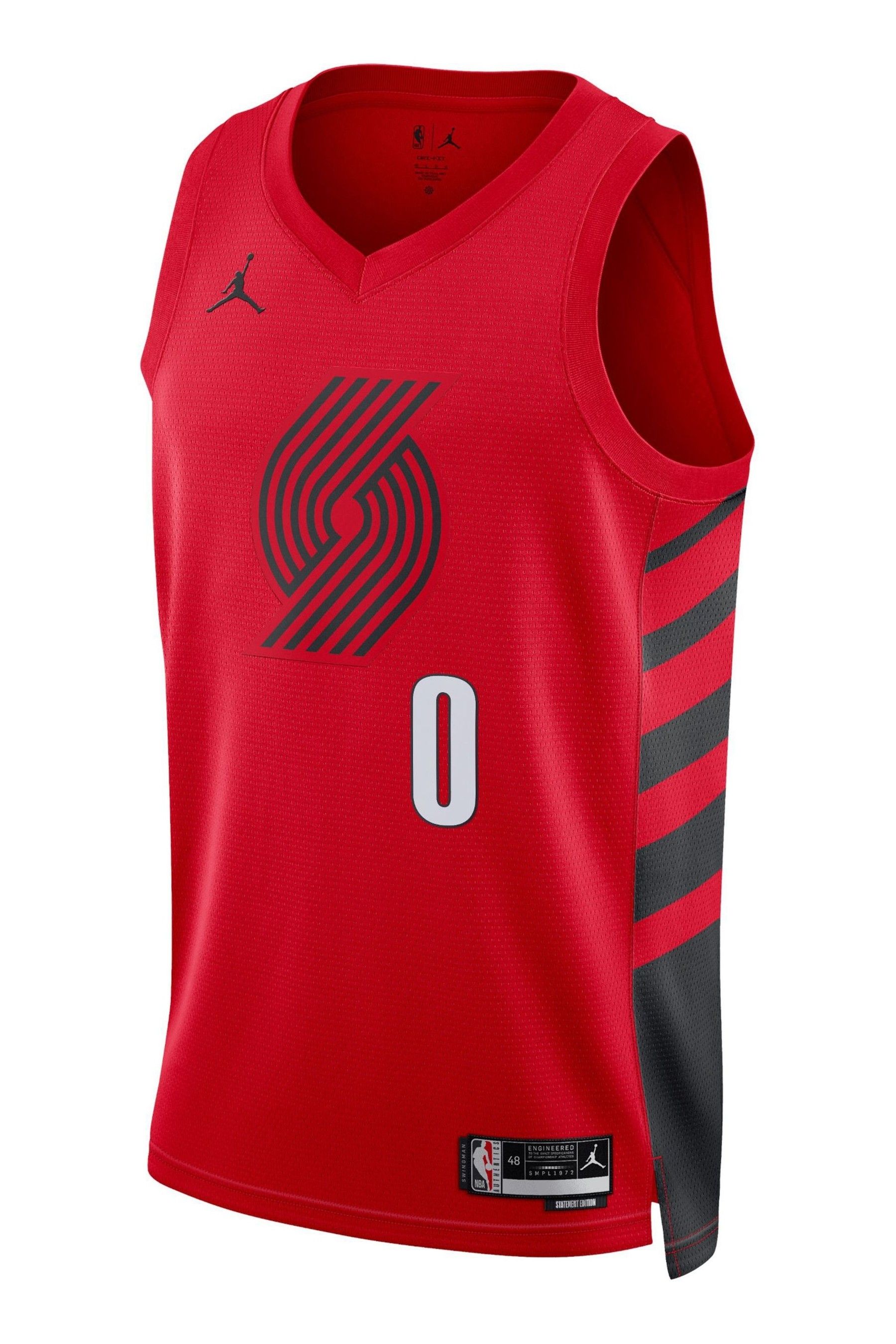 Lillard red best sale jersey