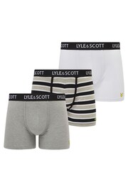 Lyle & Scott Multi Ethan Premium Underwear Trunks 3 Pack - Image 1 of 4
