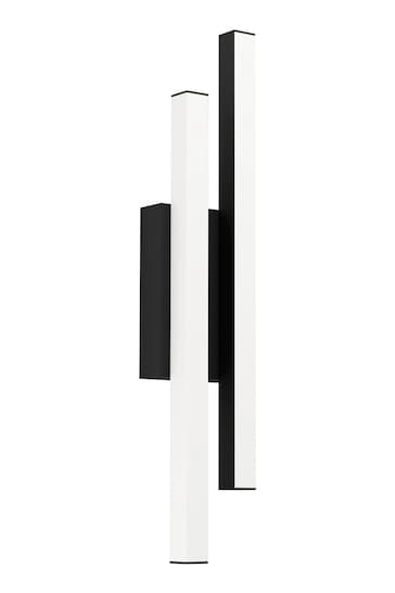 Eglo Black Serricella LED Linear Exterior Wall Light