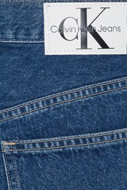 Calvin Klein Blue Low Rise Baggy Jeans - Image 6 of 6