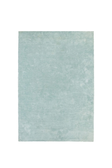 Asiatic Rugs Duck Egg Blue Milo Soft Touch Lustre Rug