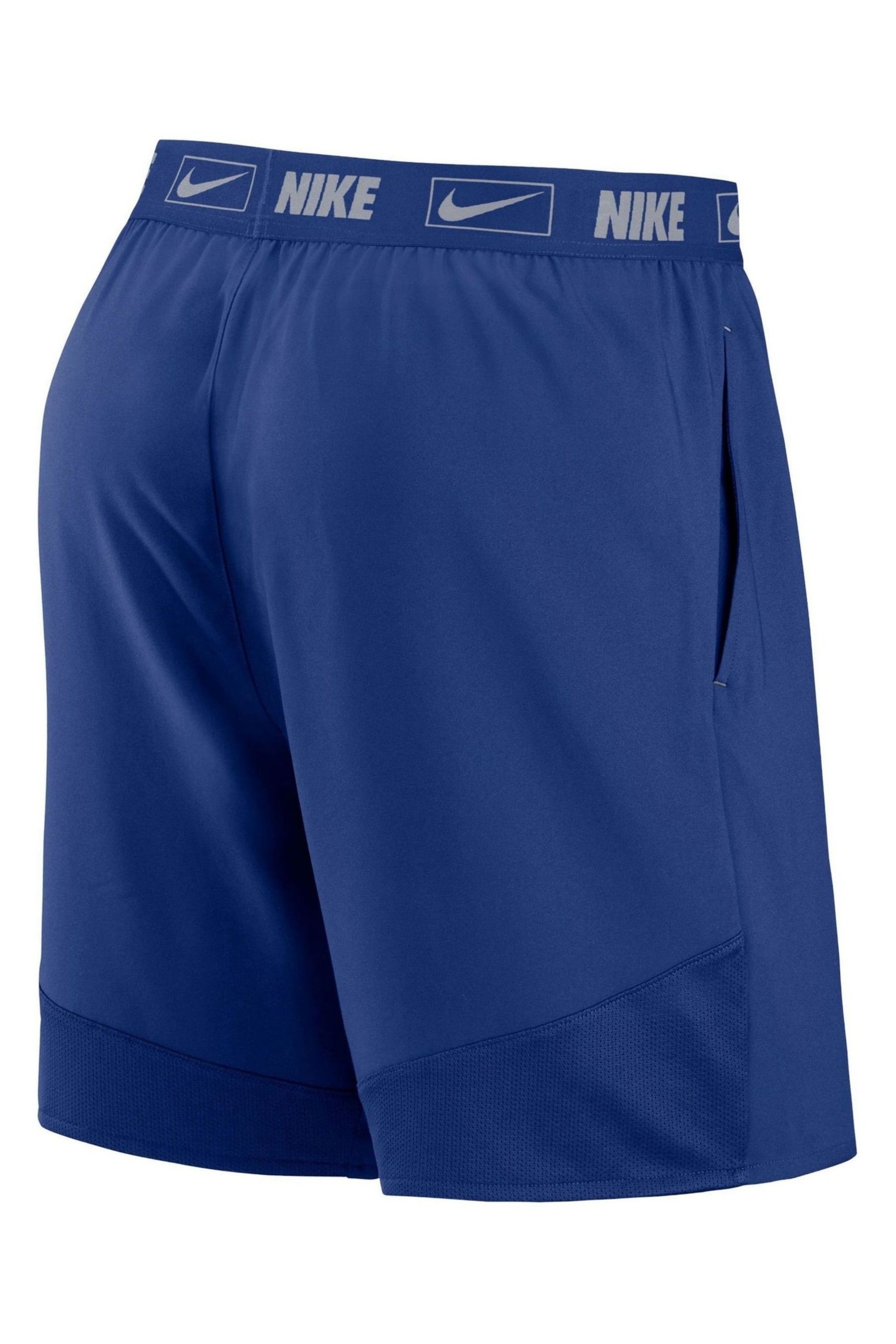 Nike Blue Chicago Cubs Bold Express Woven Shorts - Image 3 of 3