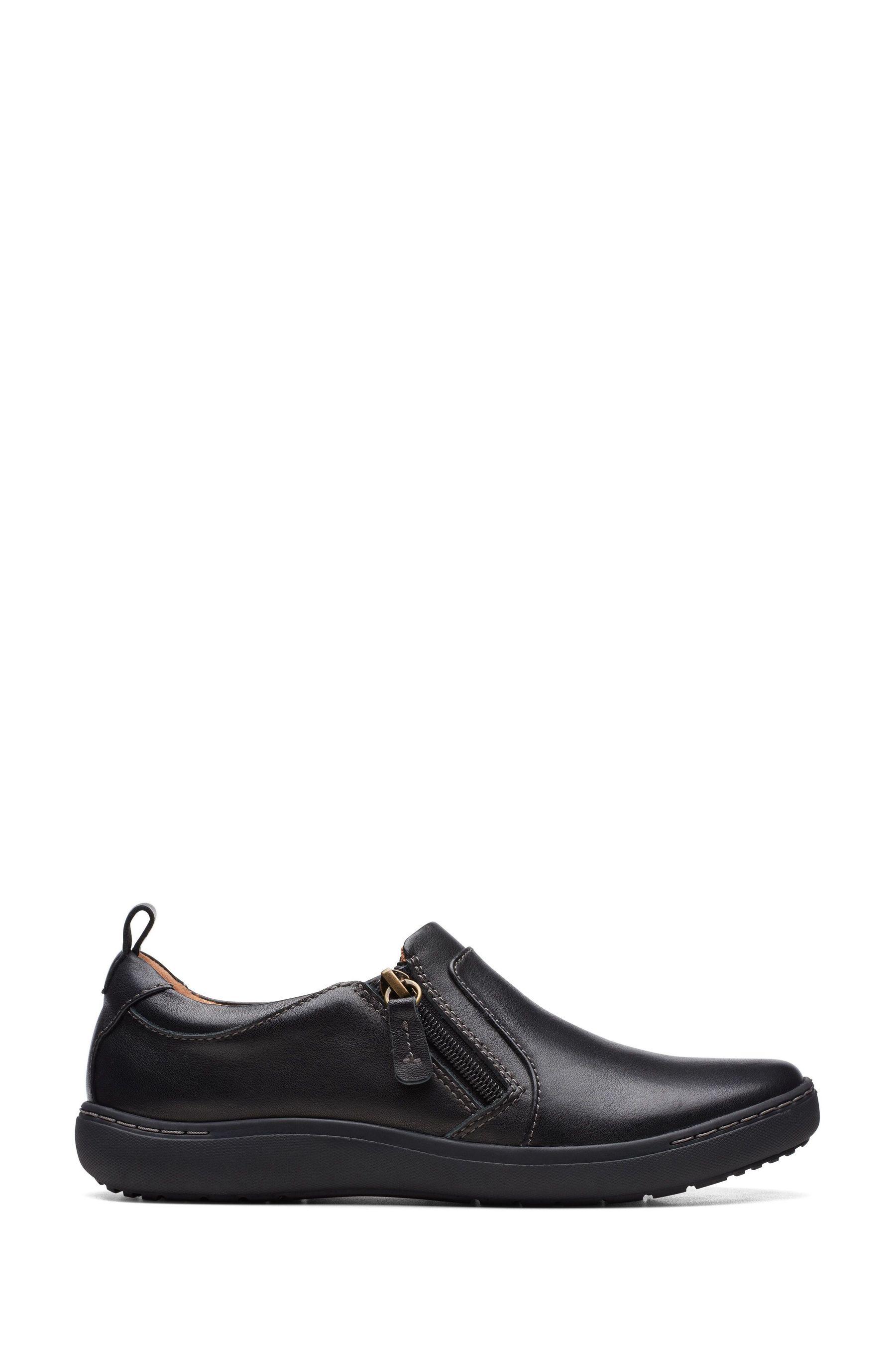 Buy Clarks Black Leather Nalle Lilac Shoes from the Next UK online shop
