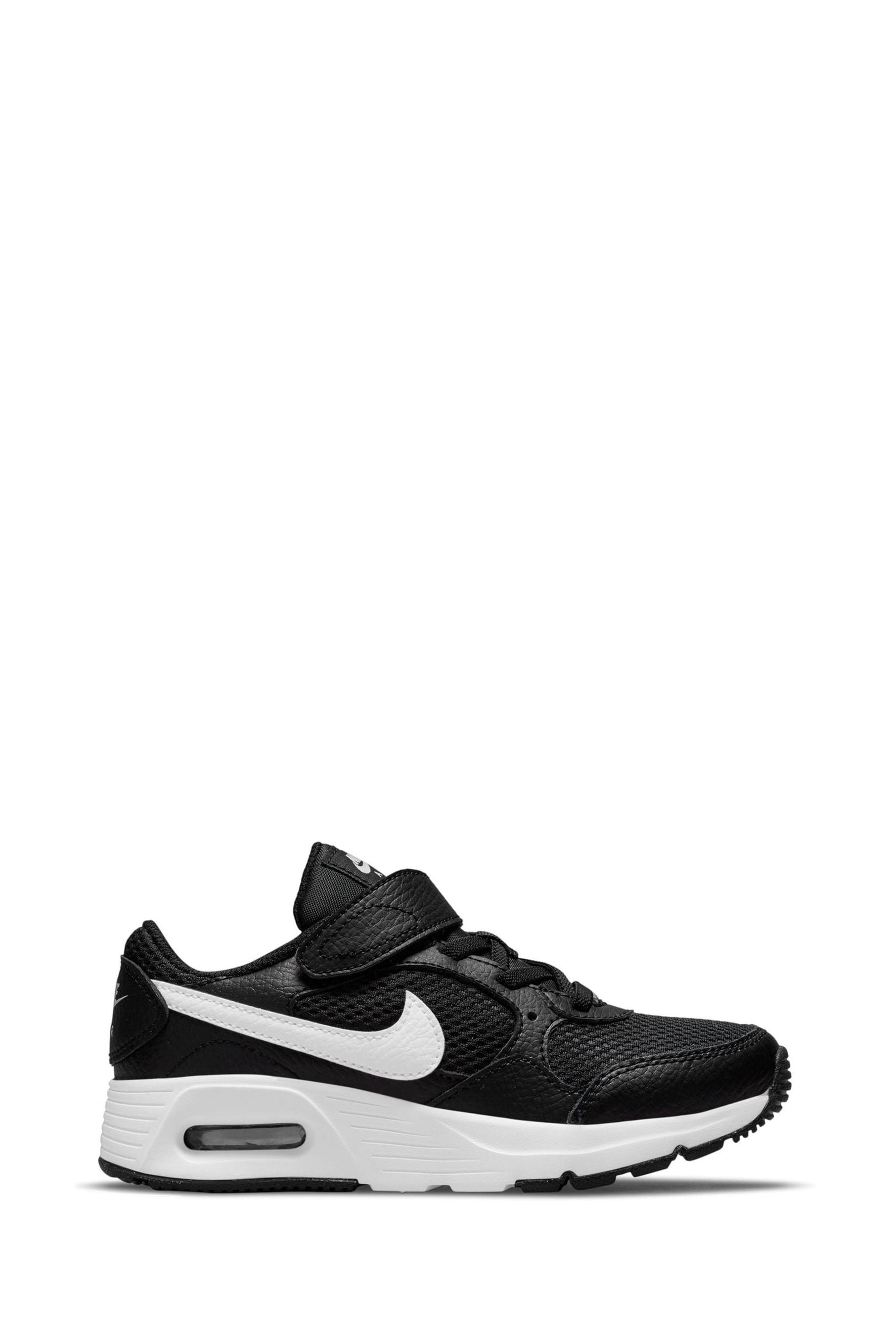 Buy Nike Black White Junior Air Max SC Trainers from the Next UK online shop