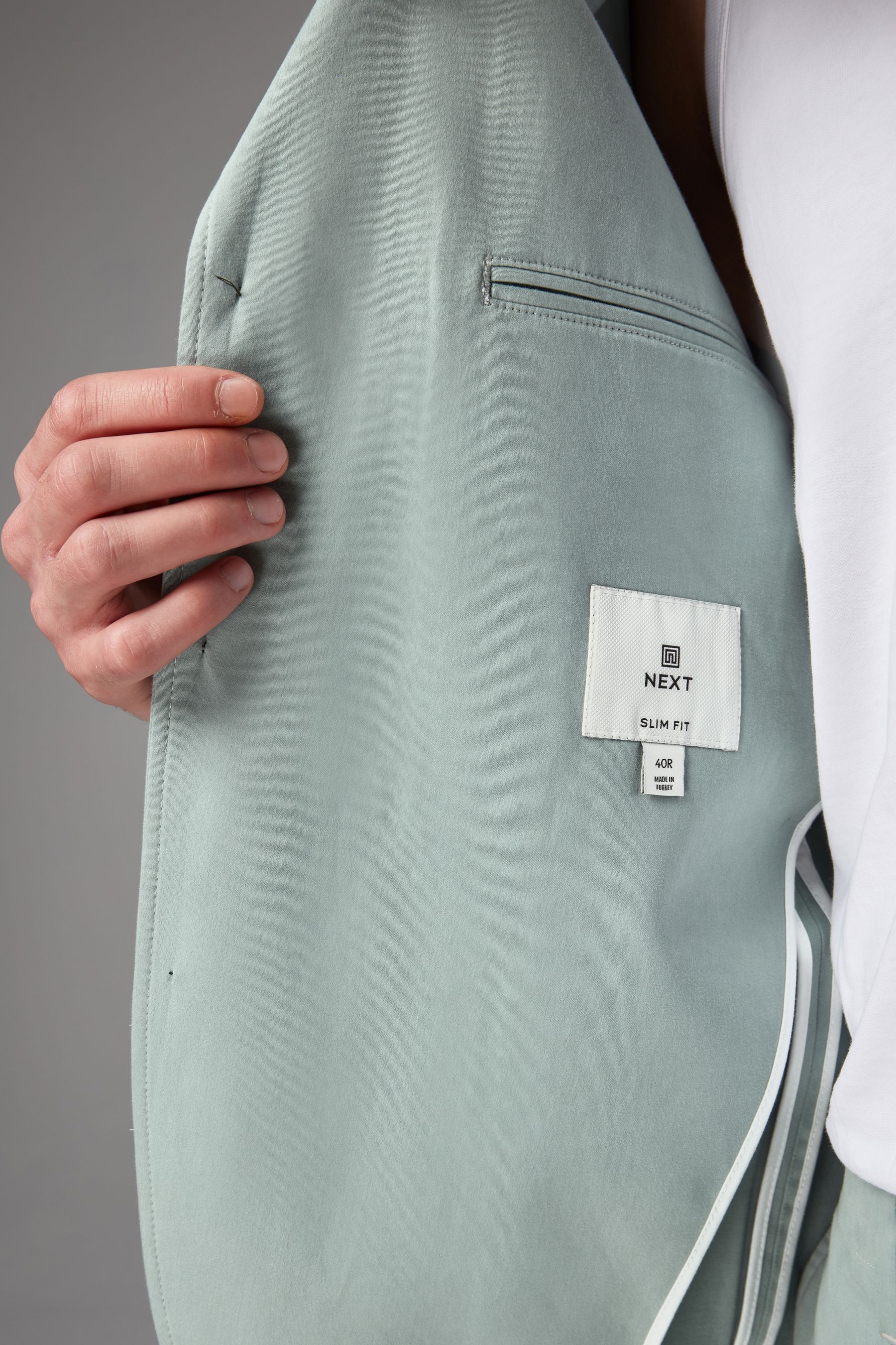 Slim utility blazer clearance