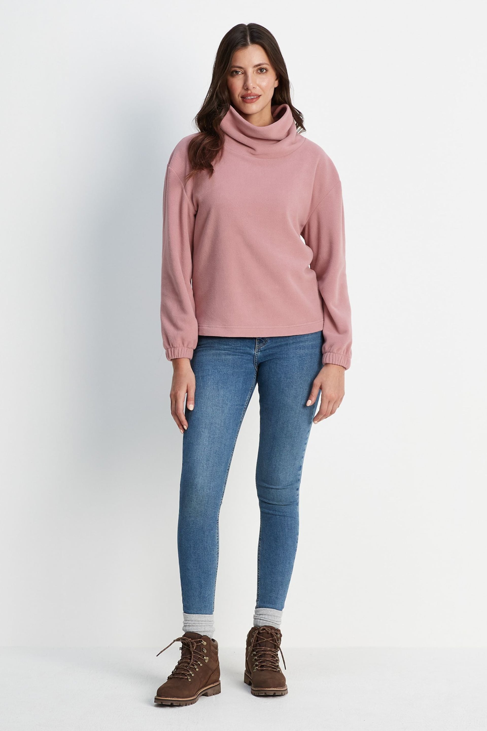 Tog 24 Pink Tallard Funnel Neck Micro Fleece - Image 3 of 9