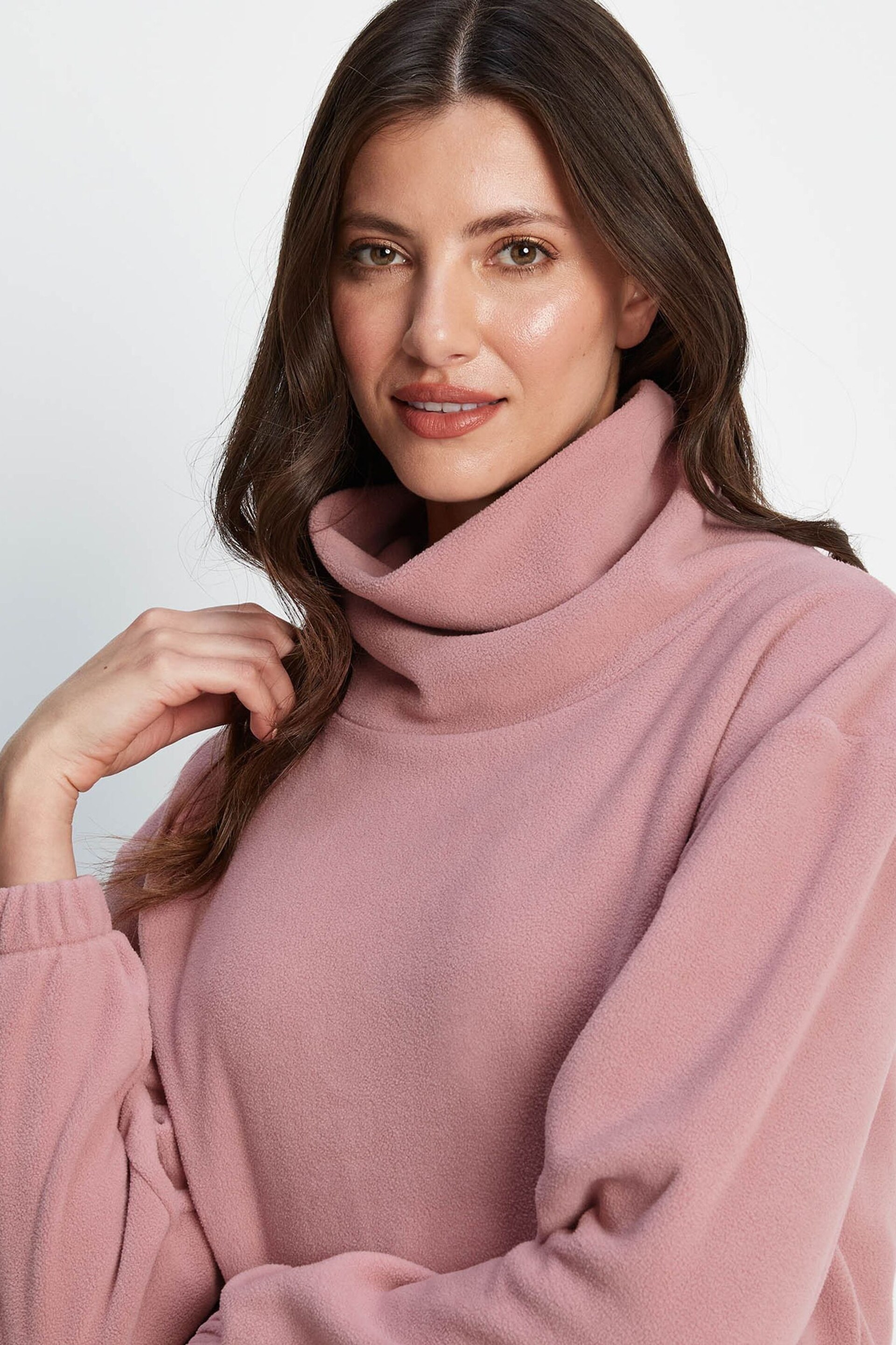 Tog 24 Pink Tallard Funnel Neck Micro Fleece - Image 7 of 9