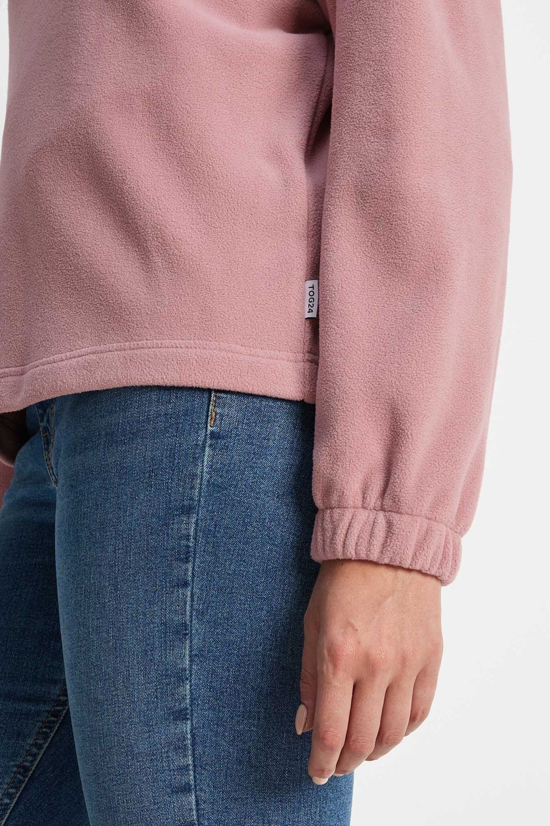 Tog 24 Pink Tallard Funnel Neck Micro Fleece - Image 8 of 9