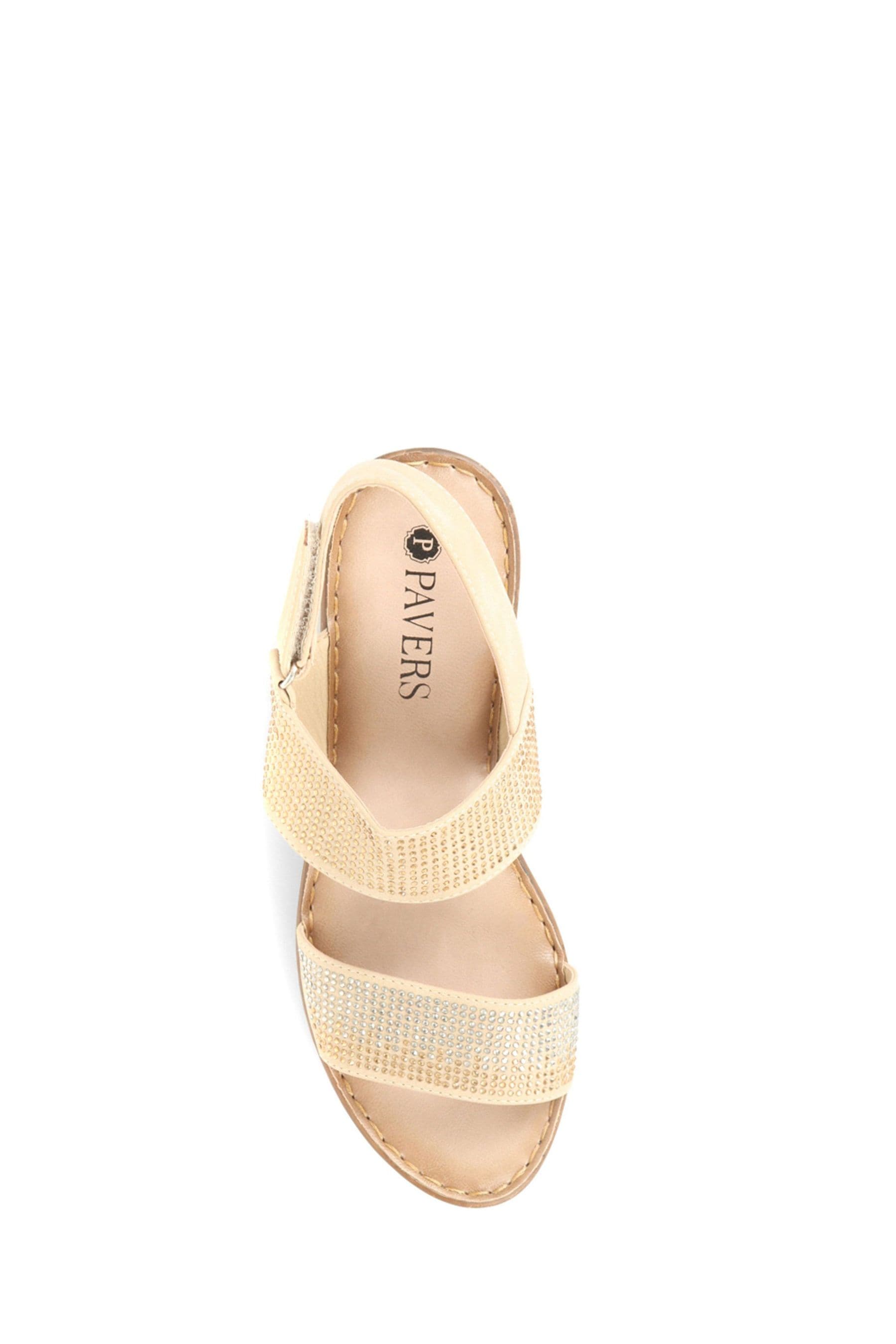 Pavers on sale diamante sandals