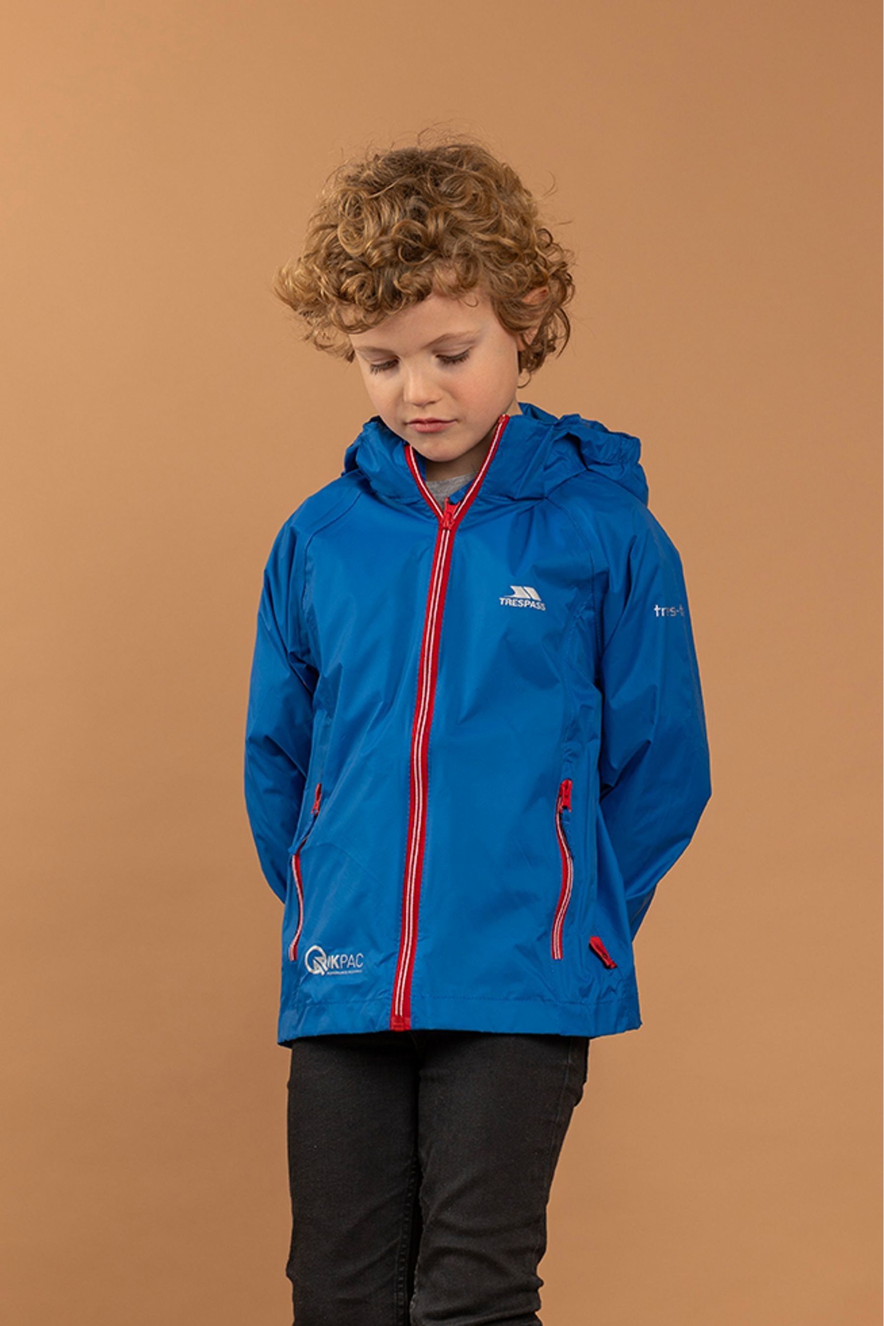 Trespass Qikpac X Jacket Blue 9 10 Years Boy UCJKRATR0001 BLU 9 10Y