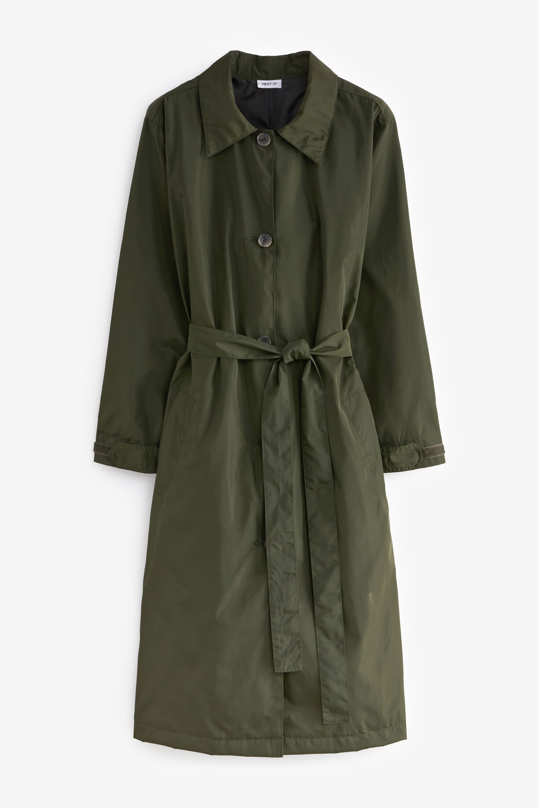 Buy Khaki Green Longline Jacket from the Next UK online shop