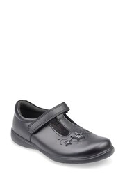 Start-Rite Star Jump Black Leather School Shoes F & G Fit - Image 4 of 7