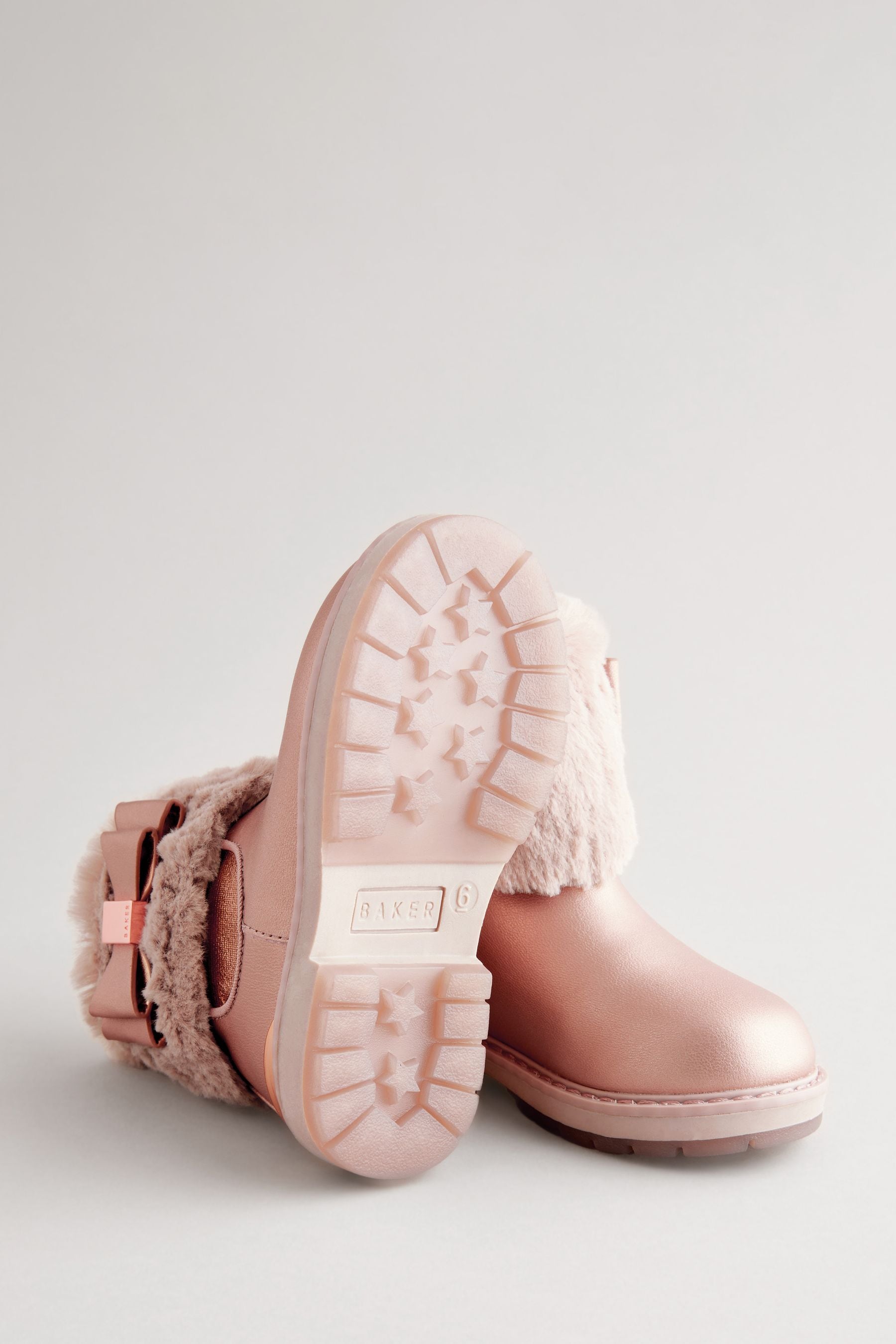 Girls pink ted baker boots shop