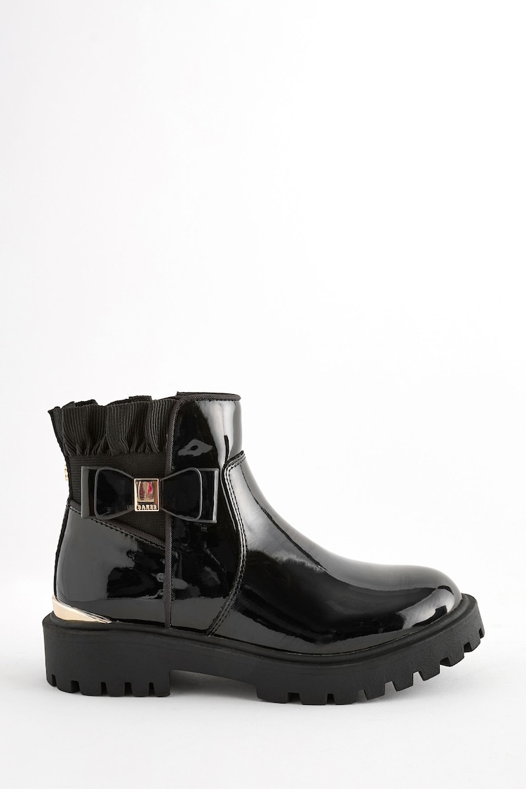 Baker by Ted Baker Girls Chelsea Boots With Bow - Image 2 of 6