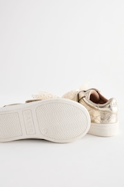 Baker by Ted Baker Girls Organza Bow Trainers - Image 6 of 6