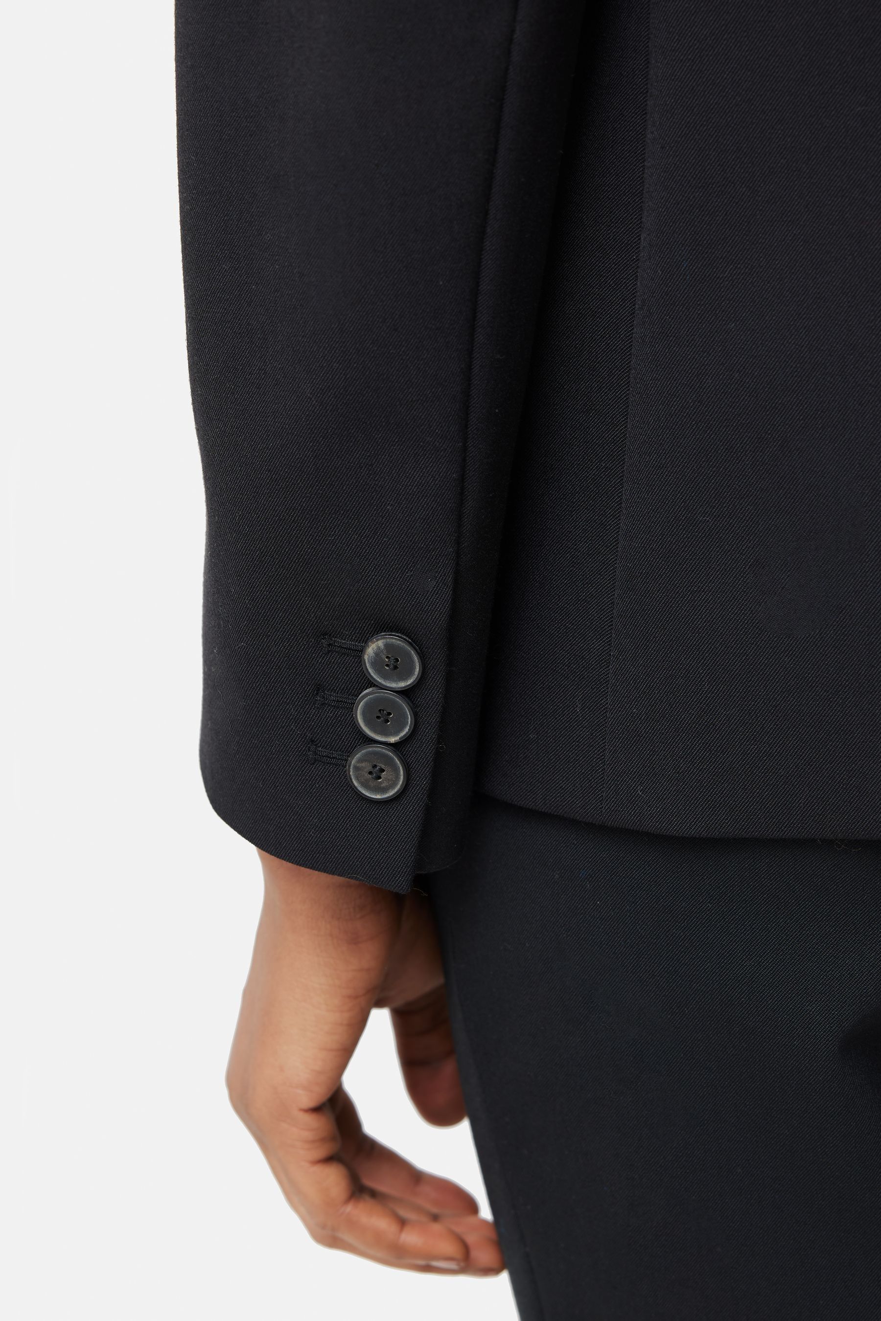 Jigsaw Paris Brook Shortline Black Jacket