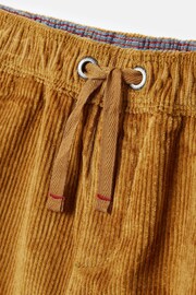 Joules Louis Brown Elasticated Waist Corduroy Trousers - Image 3 of 5