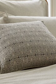 Bedeck of Belfast Grey Neri Cushion - Image 1 of 5