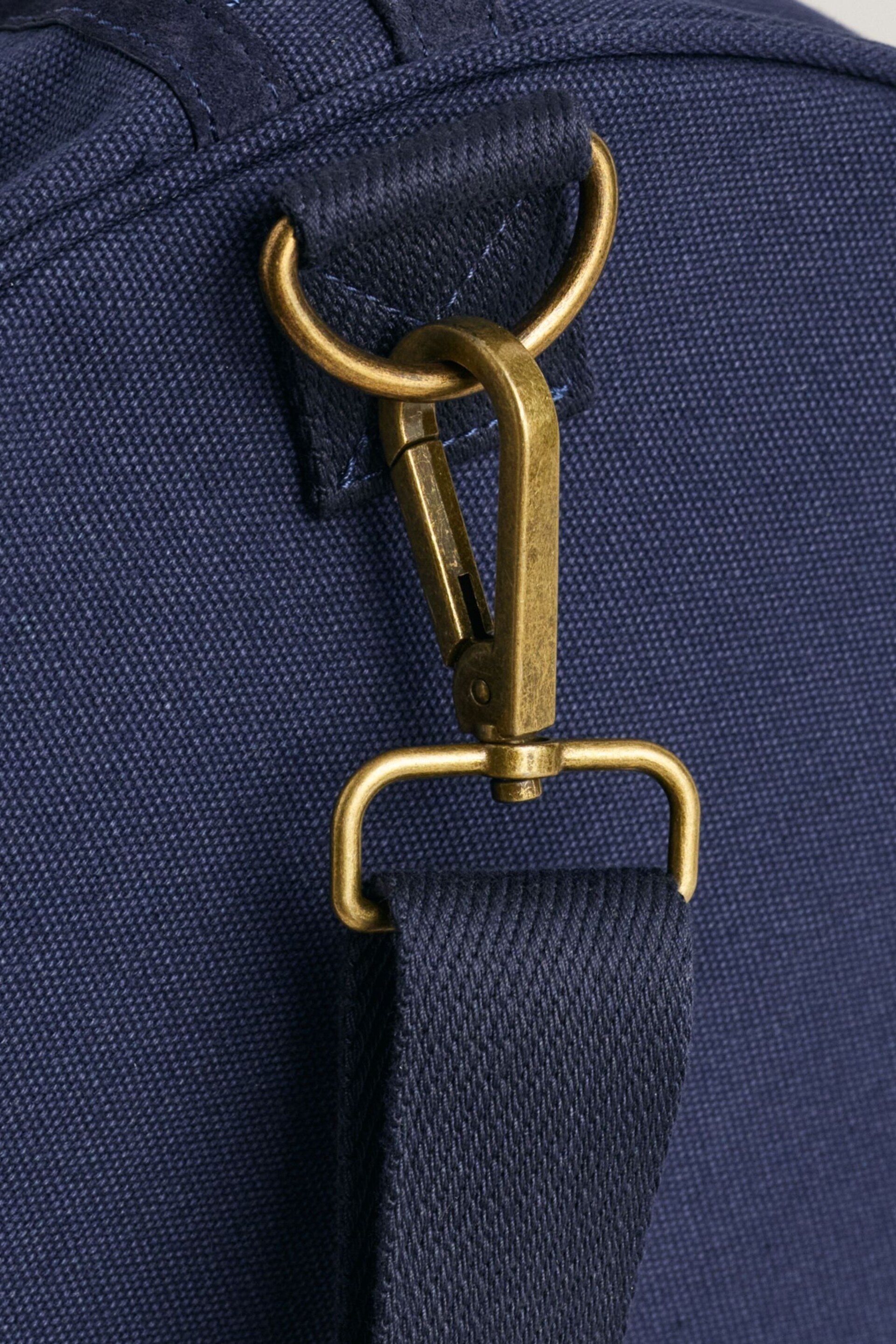 GANT Blue Colour Shield Duffel Bag - Image 5 of 7