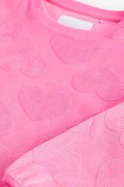 Pink Heart Cosy Fleece Pyjamas (3-16yrs) - Image 9 of 10