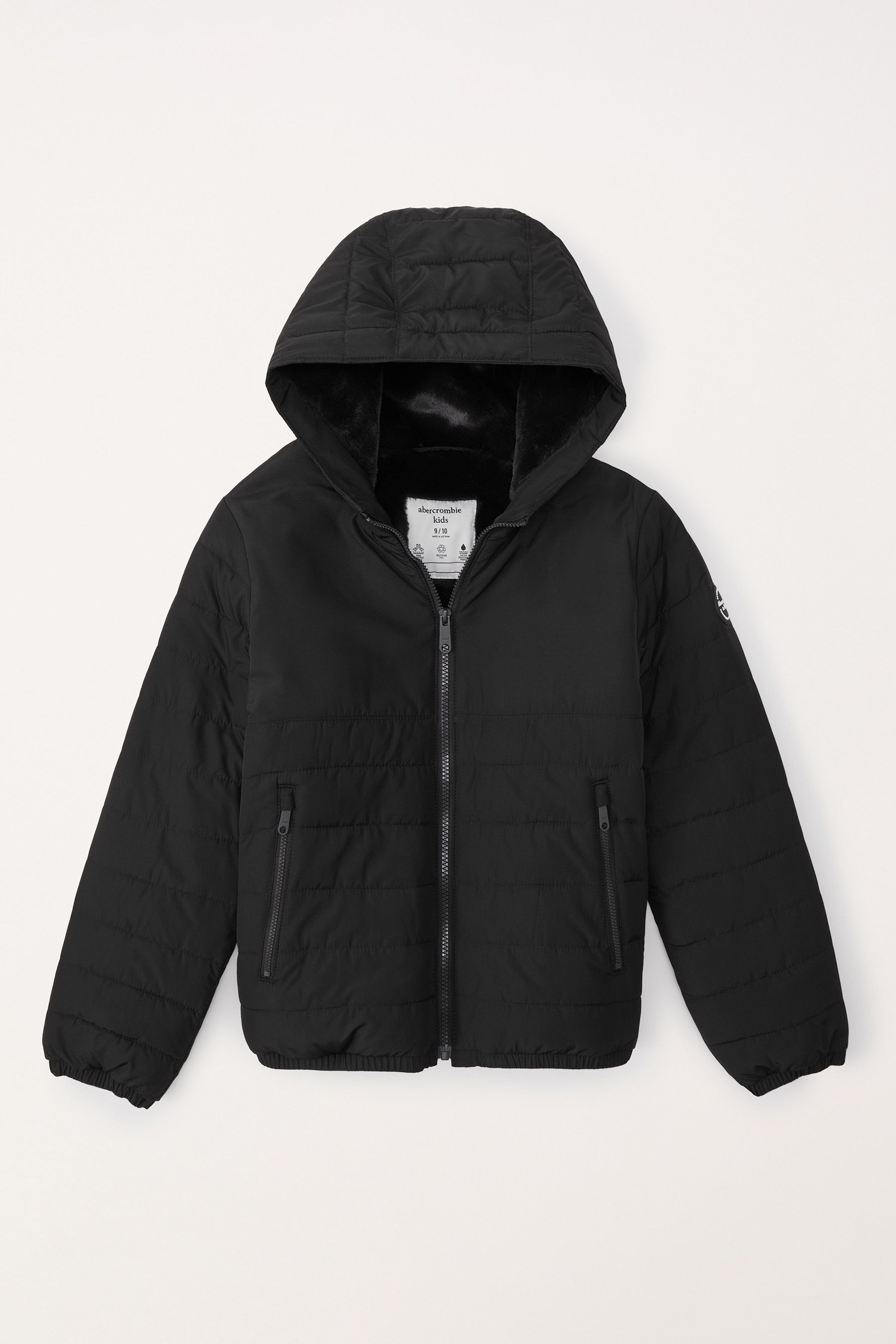 Abercrombie and fitch puffer coat discount