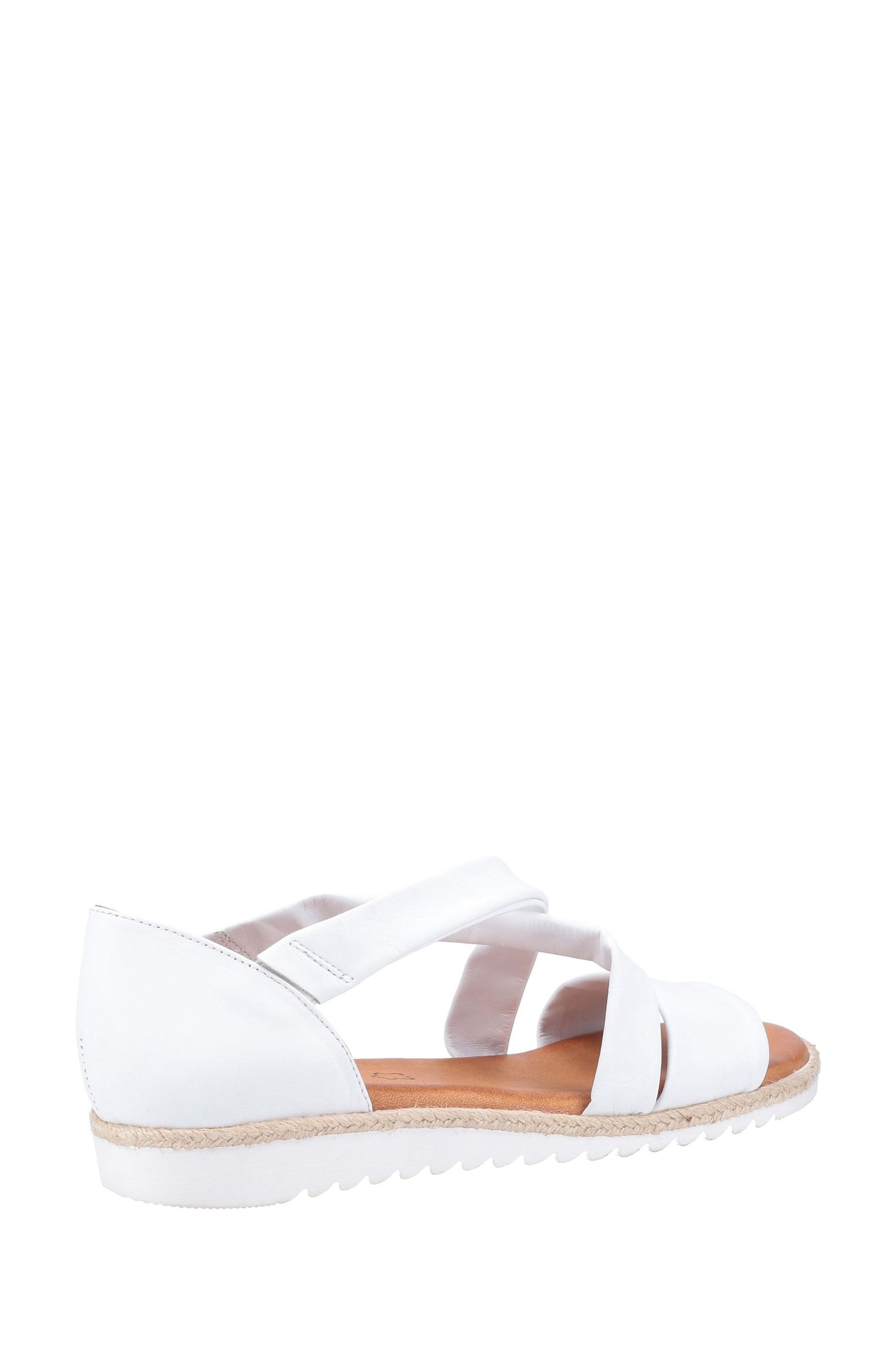 Hush puppies clearance white sandals