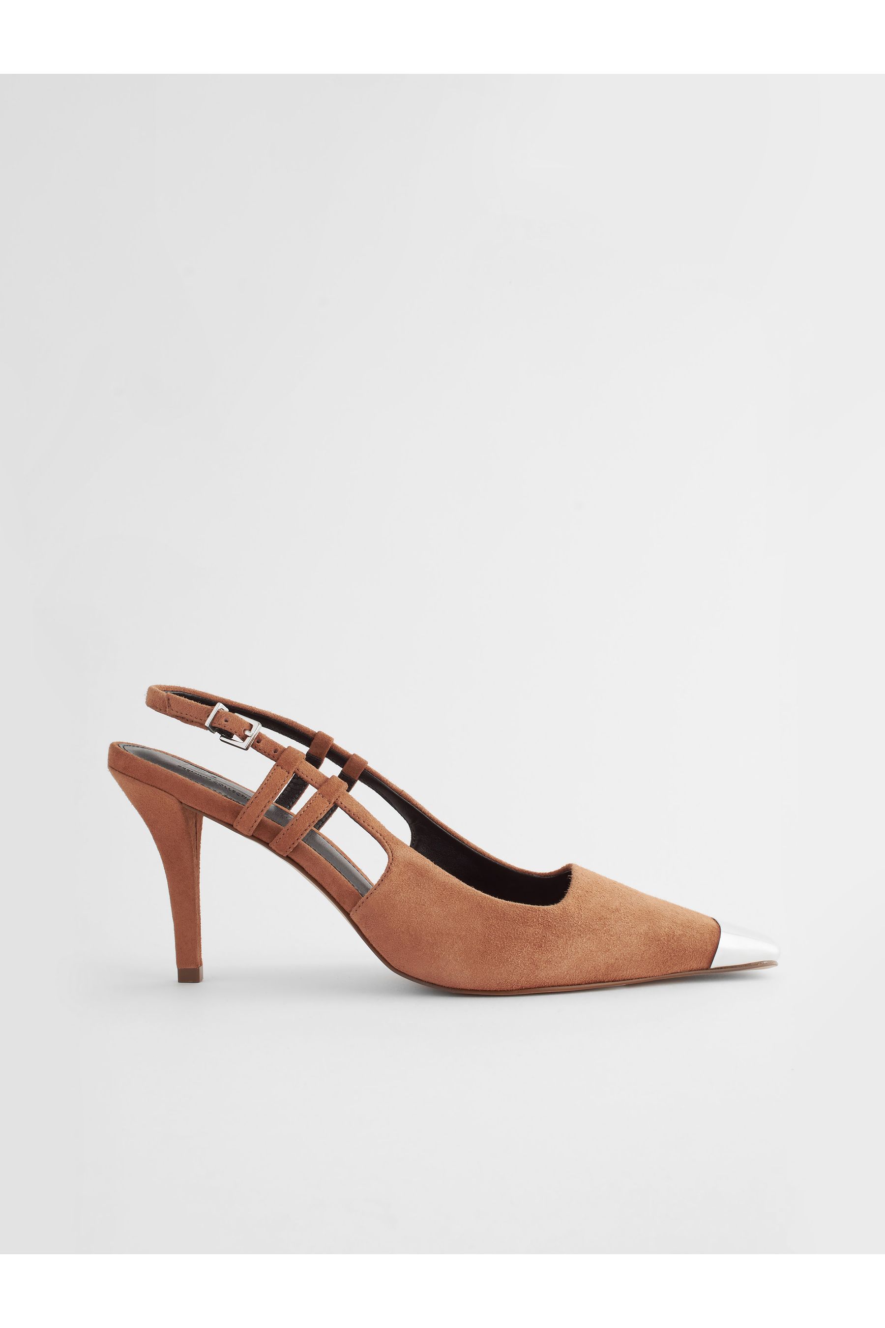 Next tan court shoes top