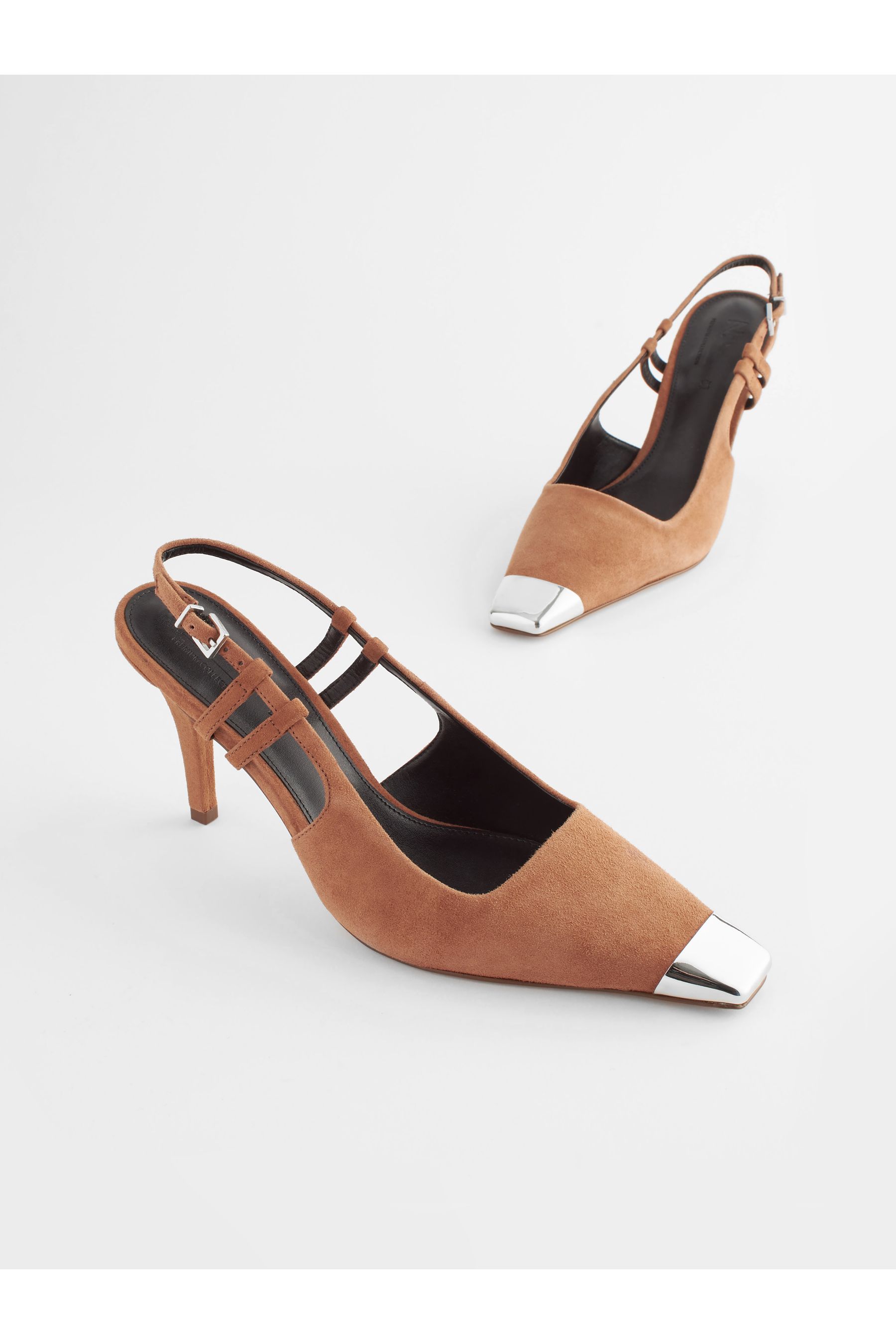 Tan slingback shoes cheap